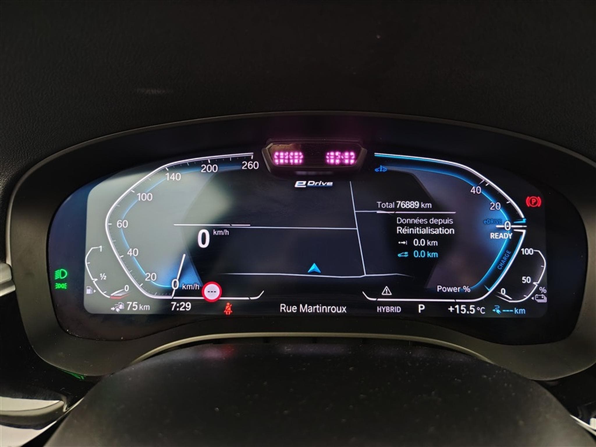BMW 530 Touring 530eA PHEV Luxury  Cuir / Navi / Led (2021) - Photo 10