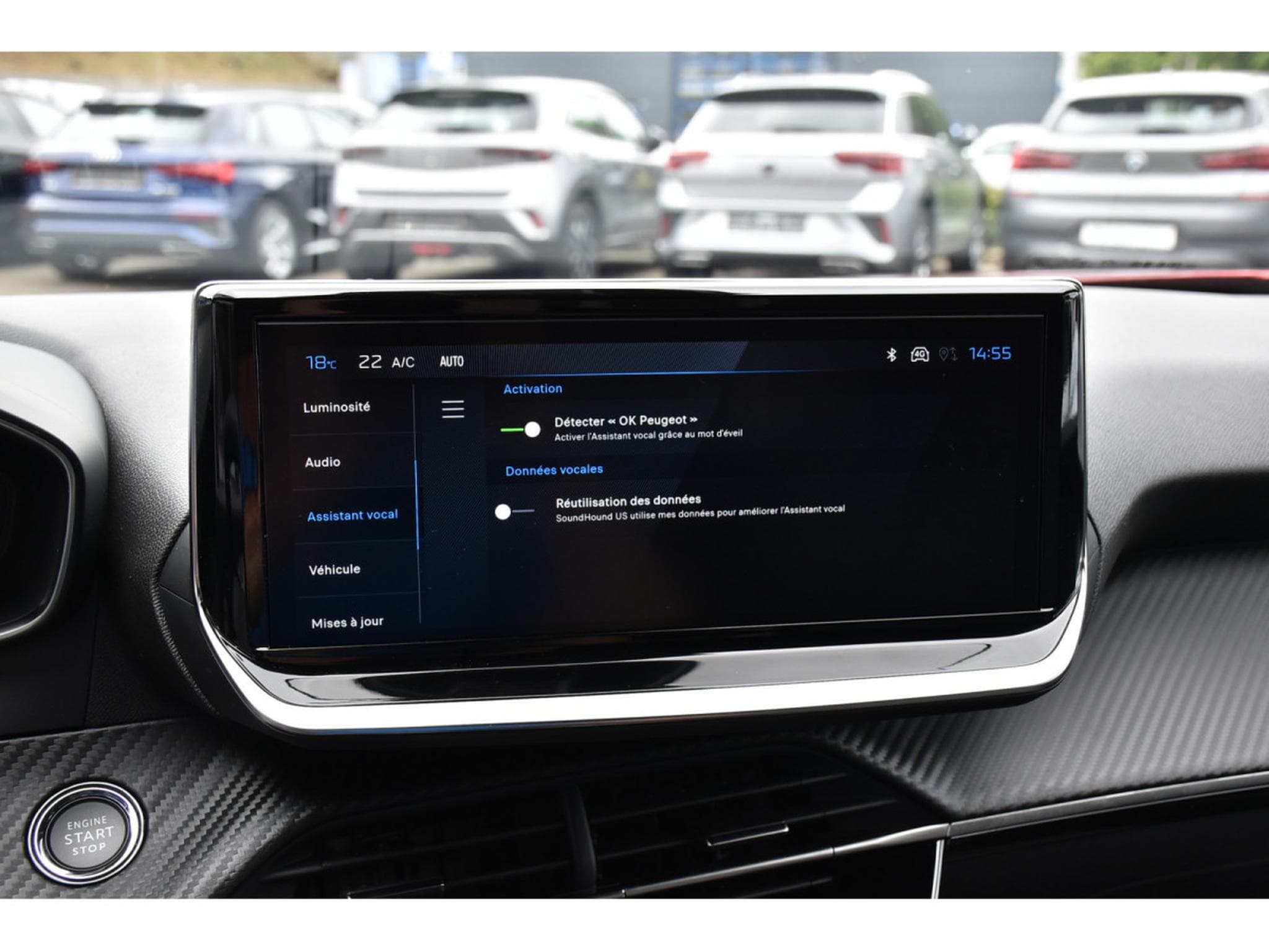 Peugeot 2008 1.2 Hybrid 145 Allure e-DCS6 ACC LANE SIDE GPS CAM360 1°MAIN (2025) - Photo 12