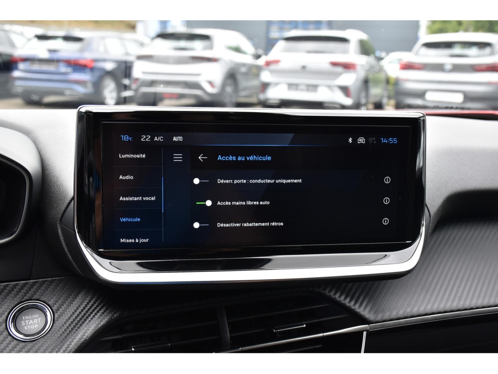 Peugeot 2008 1.2 Hybrid 145 Allure e-DCS6 ACC LANE SIDE GPS CAM360 1°MAIN (2025) - Photo 13