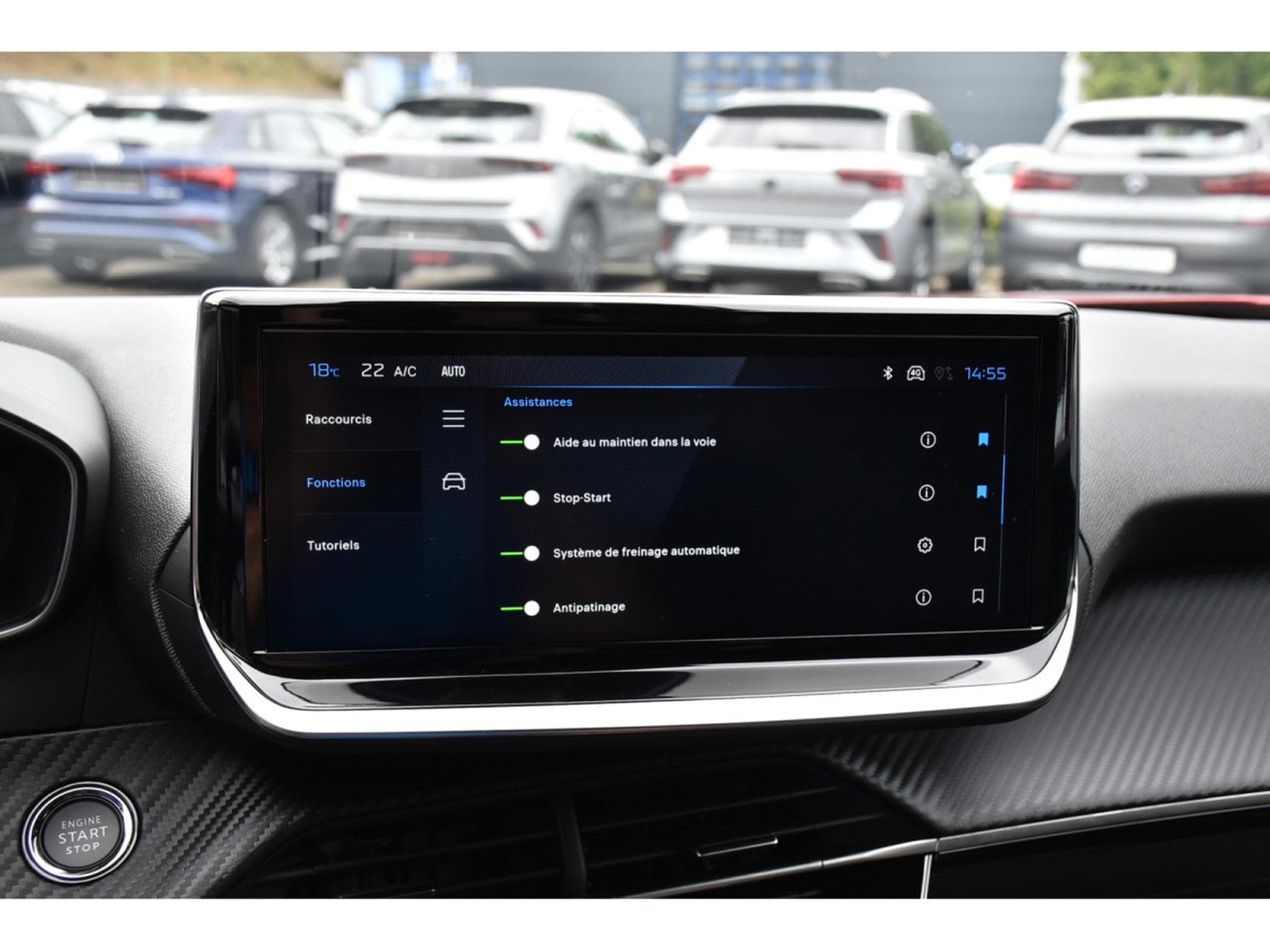 Peugeot 2008 1.2 Hybrid 145 Allure e-DCS6 ACC LANE SIDE GPS CAM360 1°MAIN (2025) - Photo 15