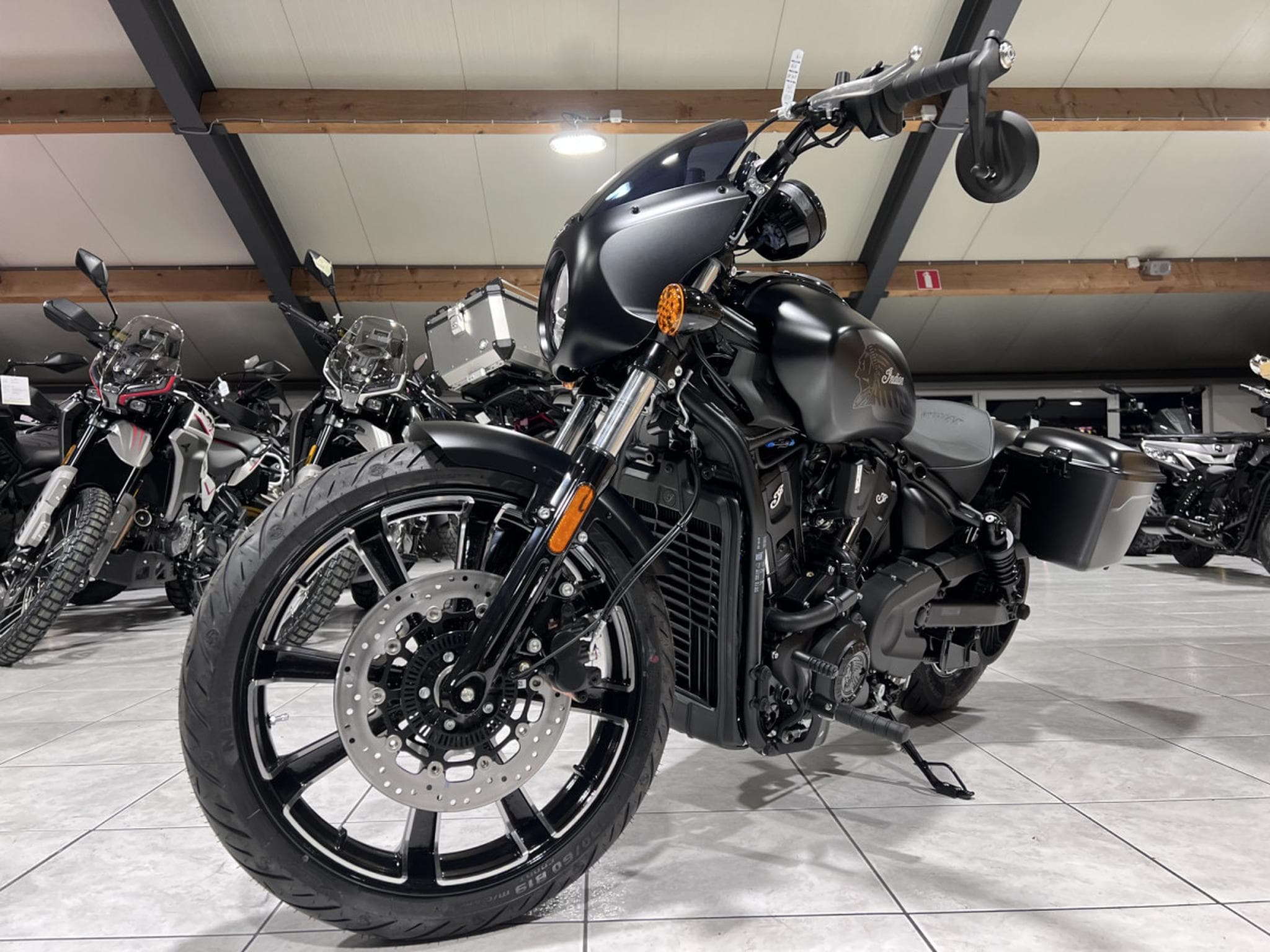 Indian Sport Scout RT RT Black Smoke with Graphics (2026) - Photo 2