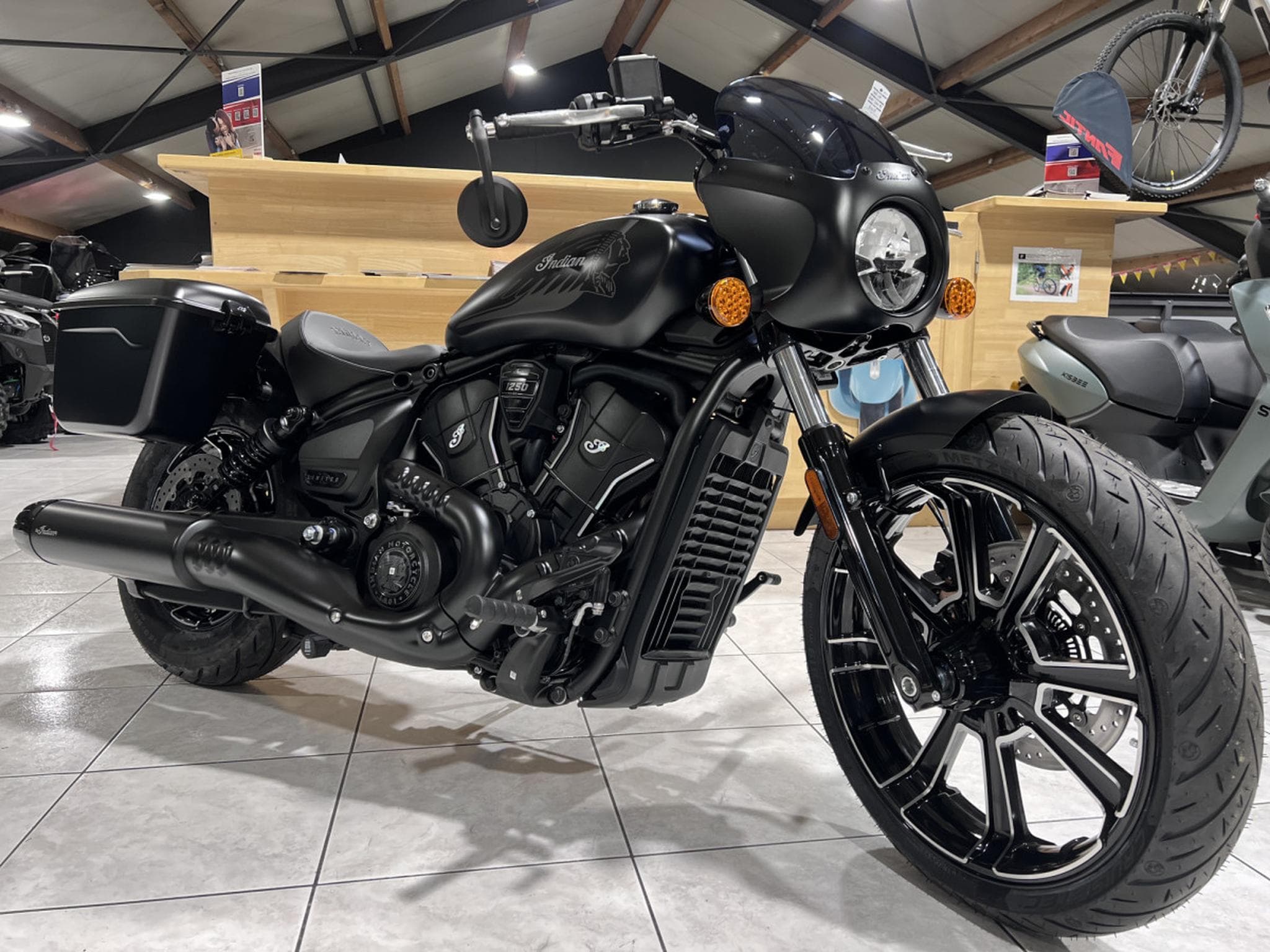 Indian Sport Scout RT RT Black Smoke with Graphics (2026) - Photo 7