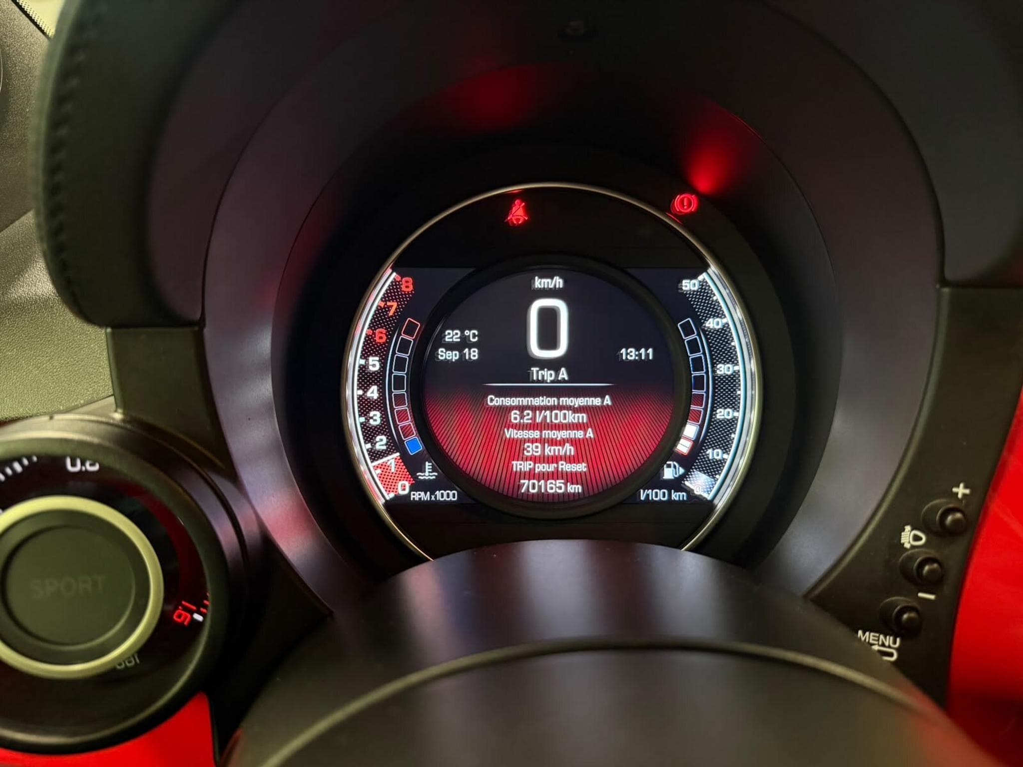 Abarth 595 abarth 595 1.4 Essence Manuelle (2017) - Photo 8