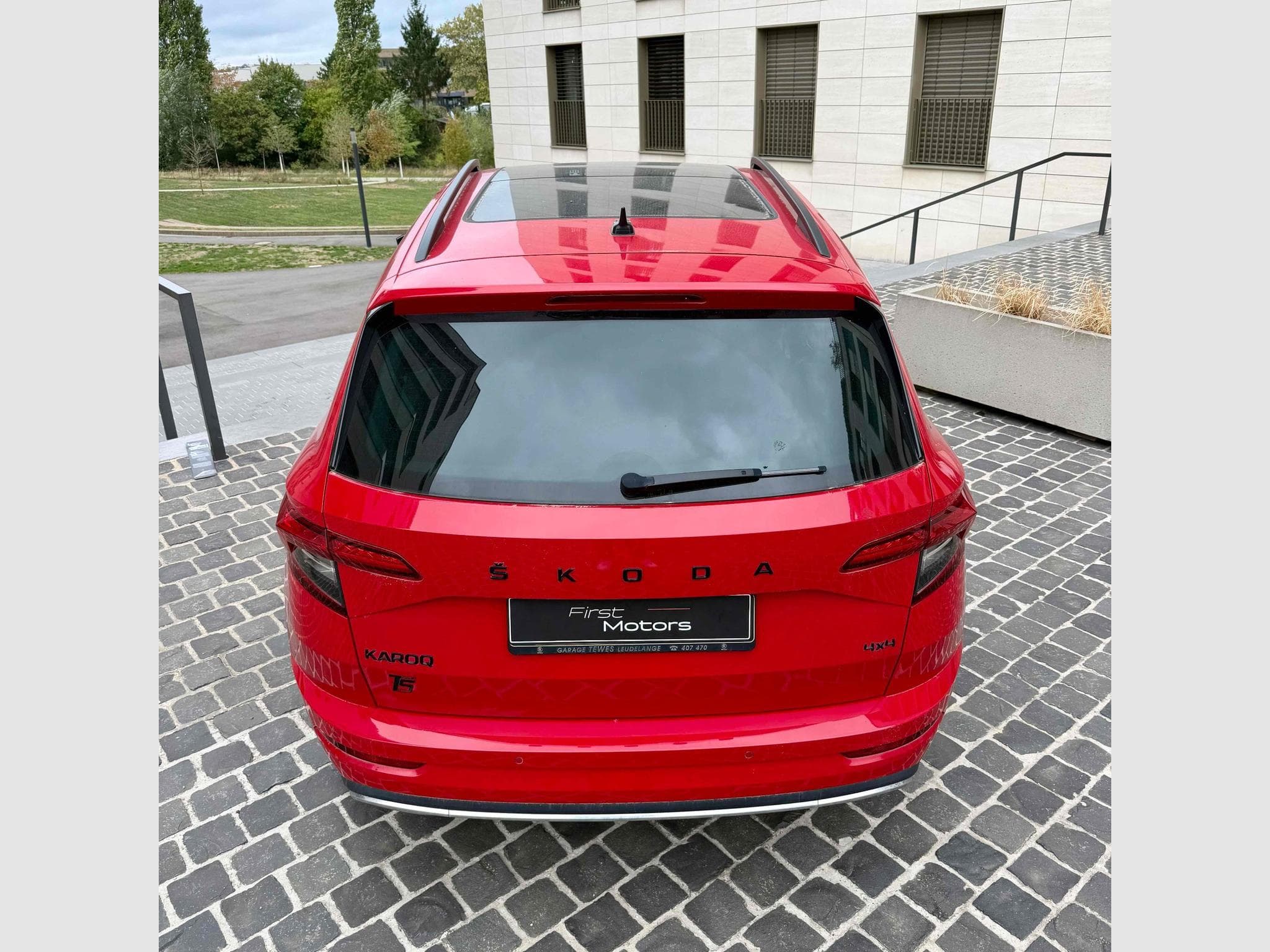 Skoda Karoq Sportline 4X4 * Panorama*Leder*Scheckheft komplett (2021) - Photo 4