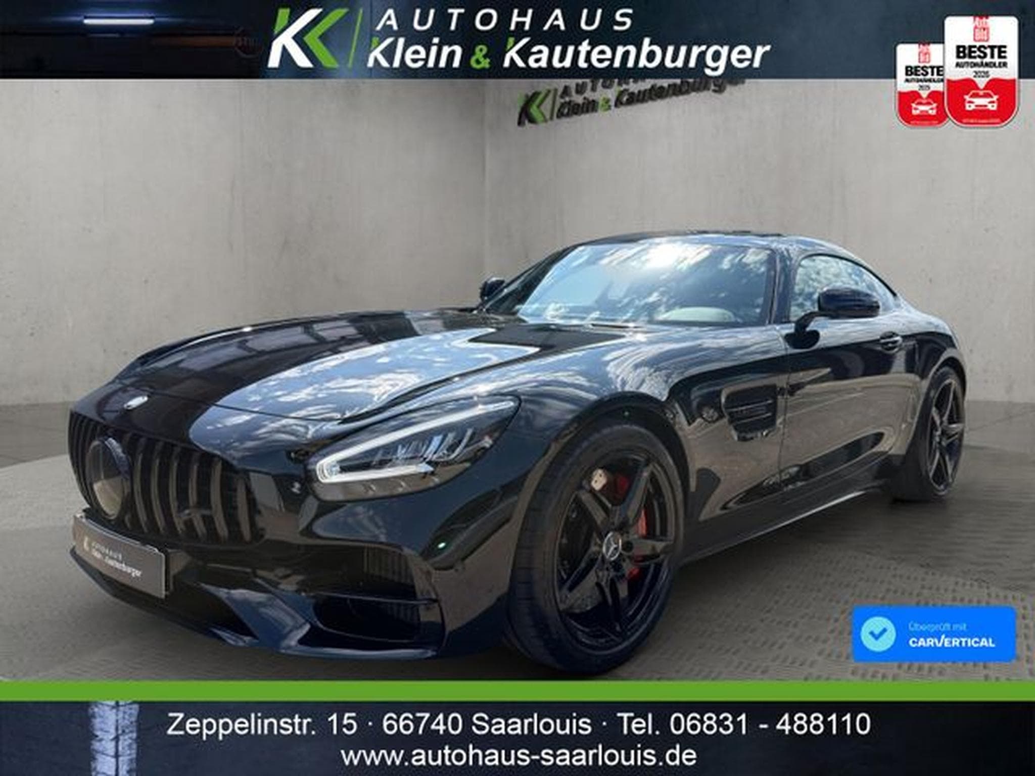Mercedes GT AMG GT Coupe +ALL BLACK+PERFORMANCE ABGASANLAGE+ (2021) - Photo 1