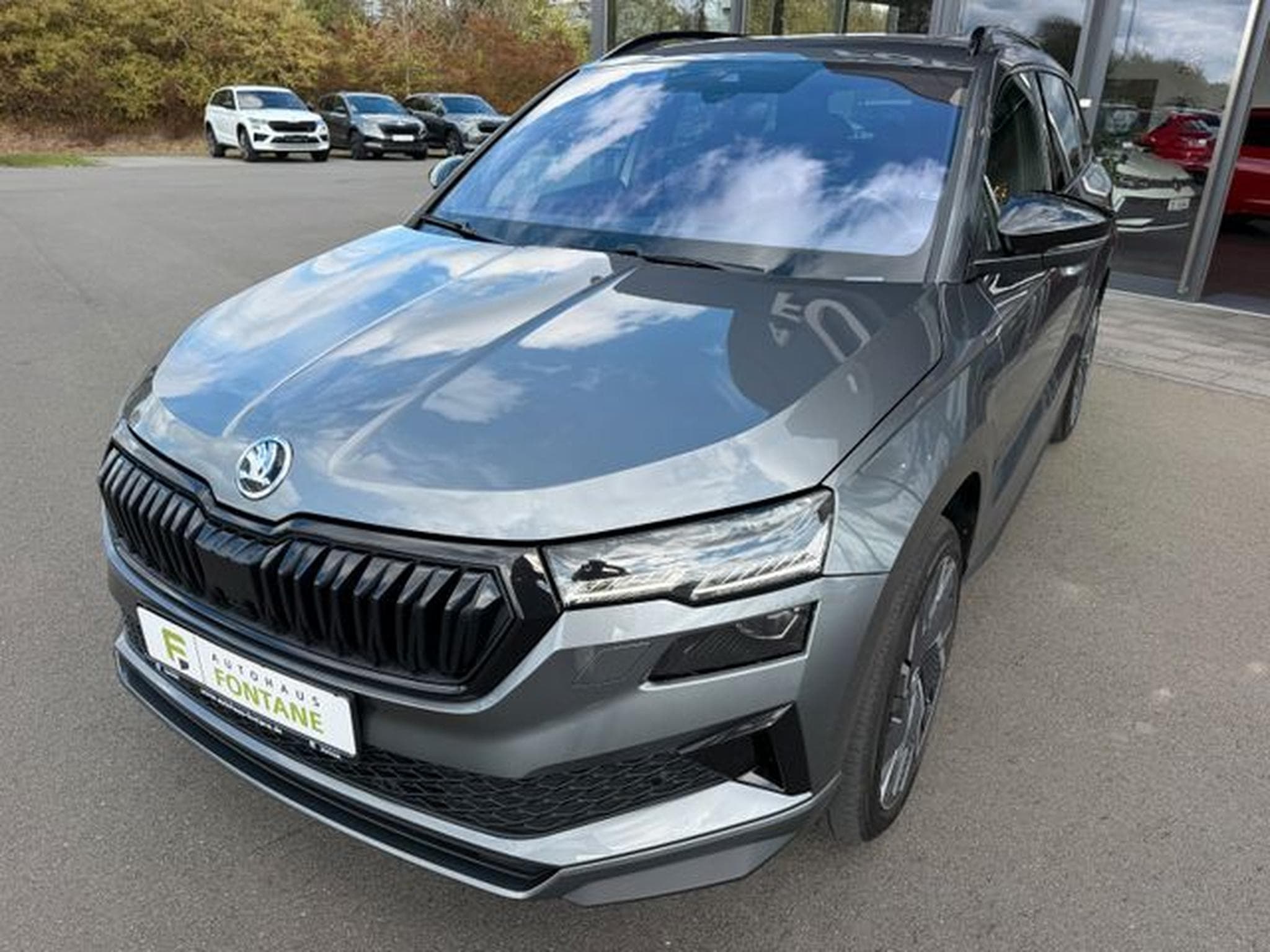 Skoda Karoq Karoq 2,0TDi Sportline 4x4 Leder 19" Pano AHK (2023) - Photo 2