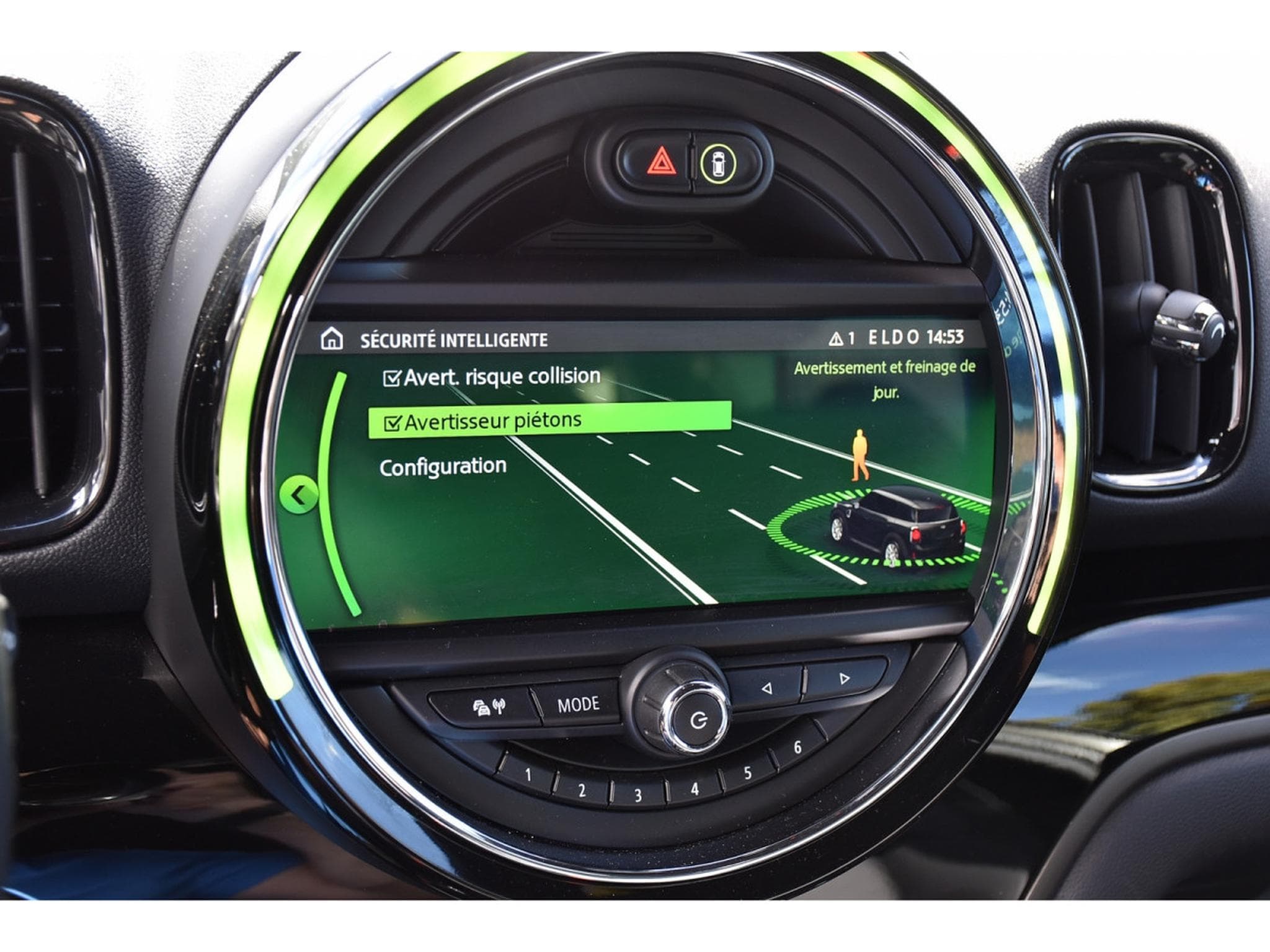 Mini Countryman Cooper SE 1.5A All4 CUIR SG SPORT ACC GPS LED KEYLESS 1° MAI (2019) - Foto 13