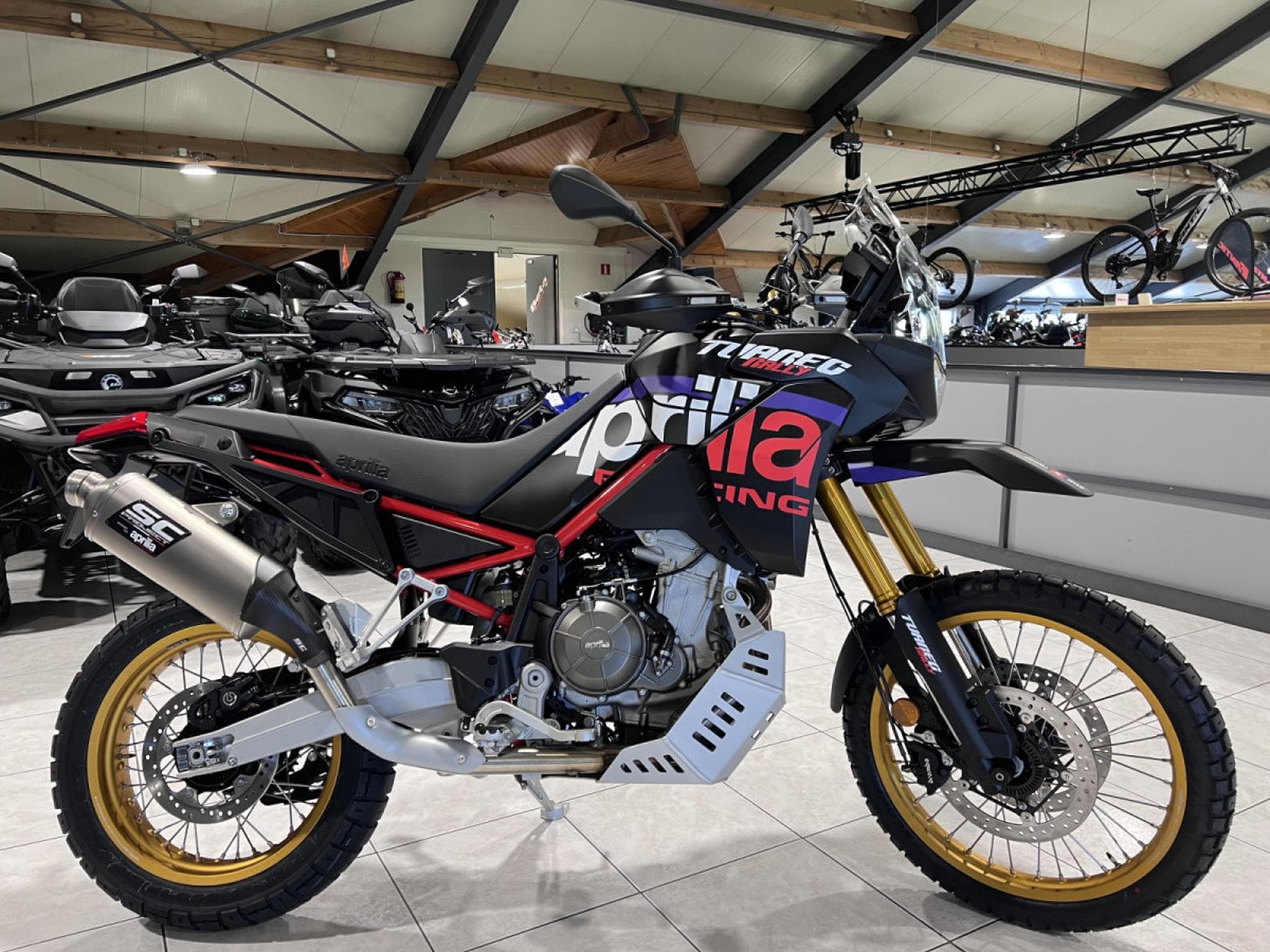 Aprilia Tuareg 660 Rally aussi en 35 KW (2026) - Photo 1