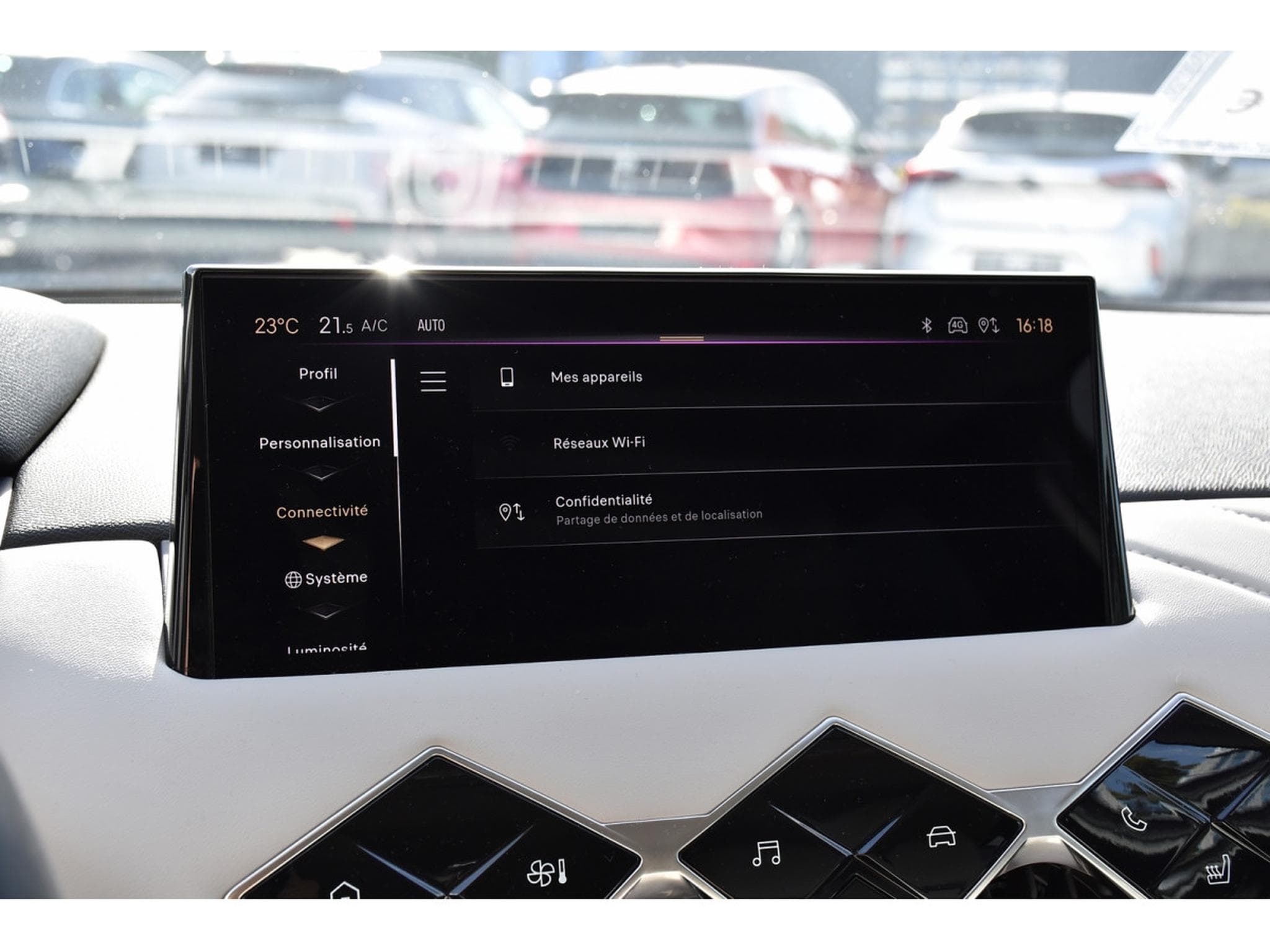 DS Automobiles DS3 1.2 PureTech EAT8 Rivoli CUIR GPS CAM LANE SIDE FOCAL 1°MAIN (2023) - Photo 12