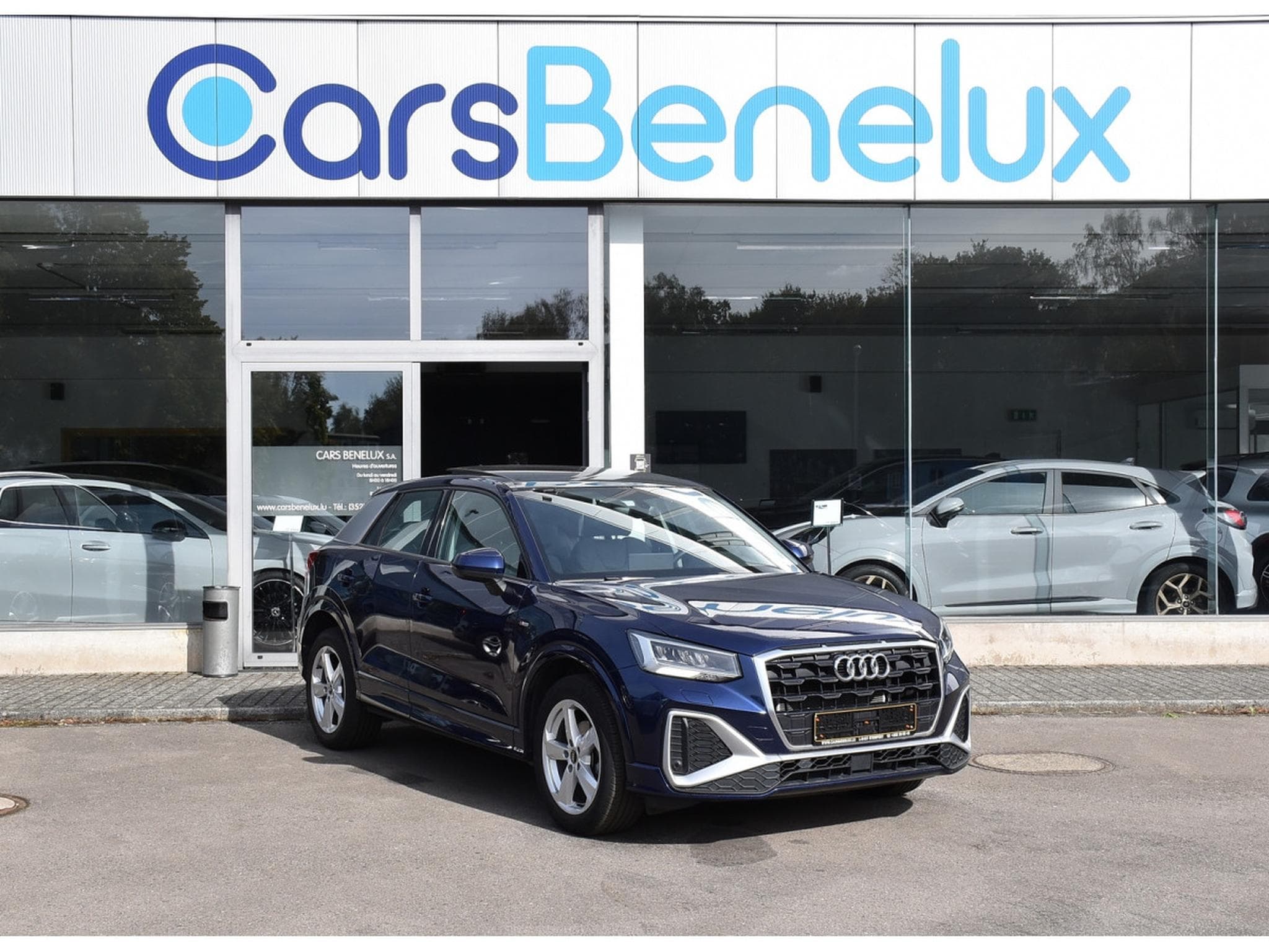 Audi Q2 35 TFSI S-Line S-Tronic TO CUIR GPS REGUL CAM 1° MAIN (2022) - Photo 1