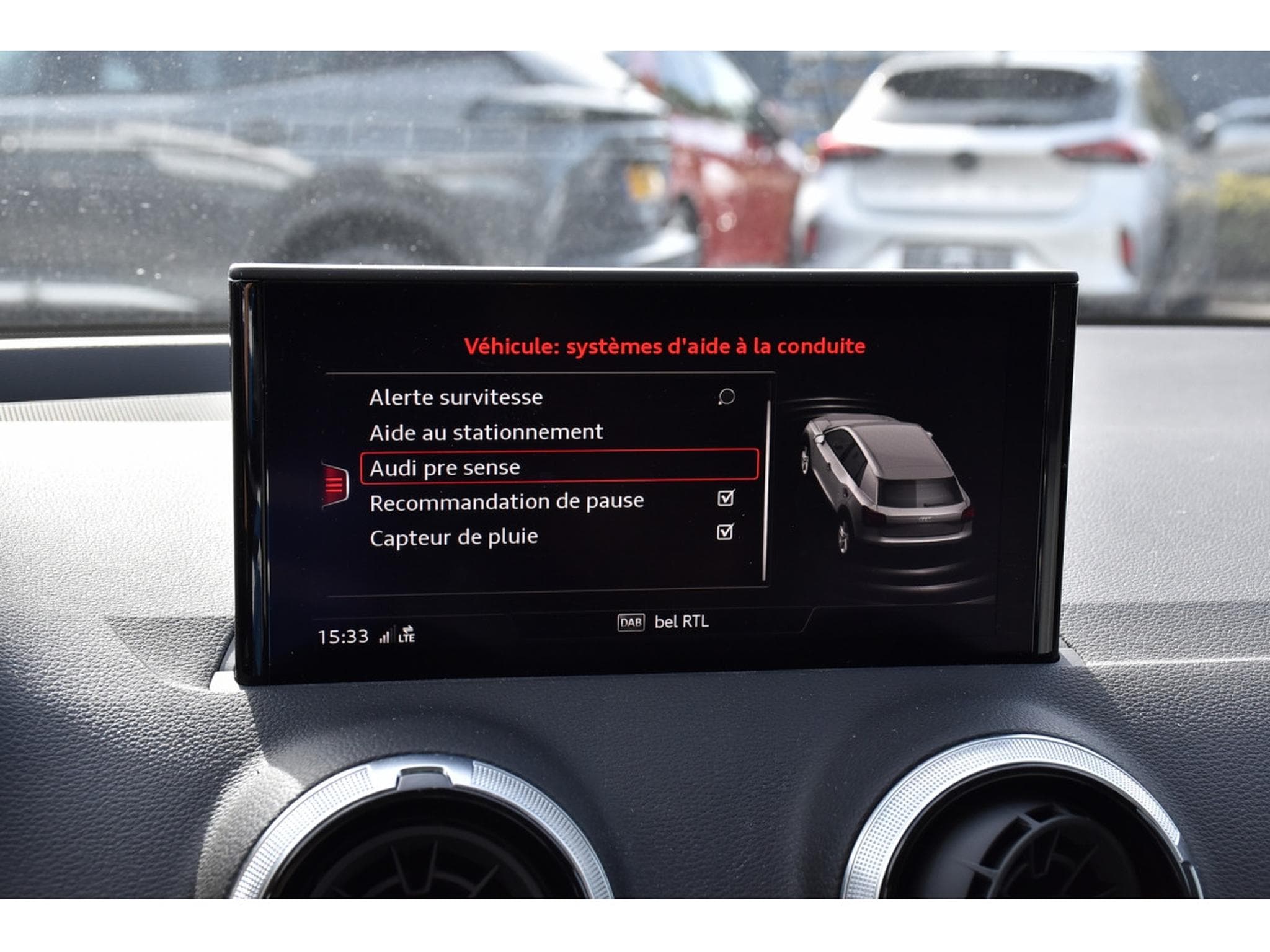 Audi Q2 35 TFSI S-Line S-Tronic TO CUIR GPS REGUL CAM 1° MAIN (2022) - Photo 15