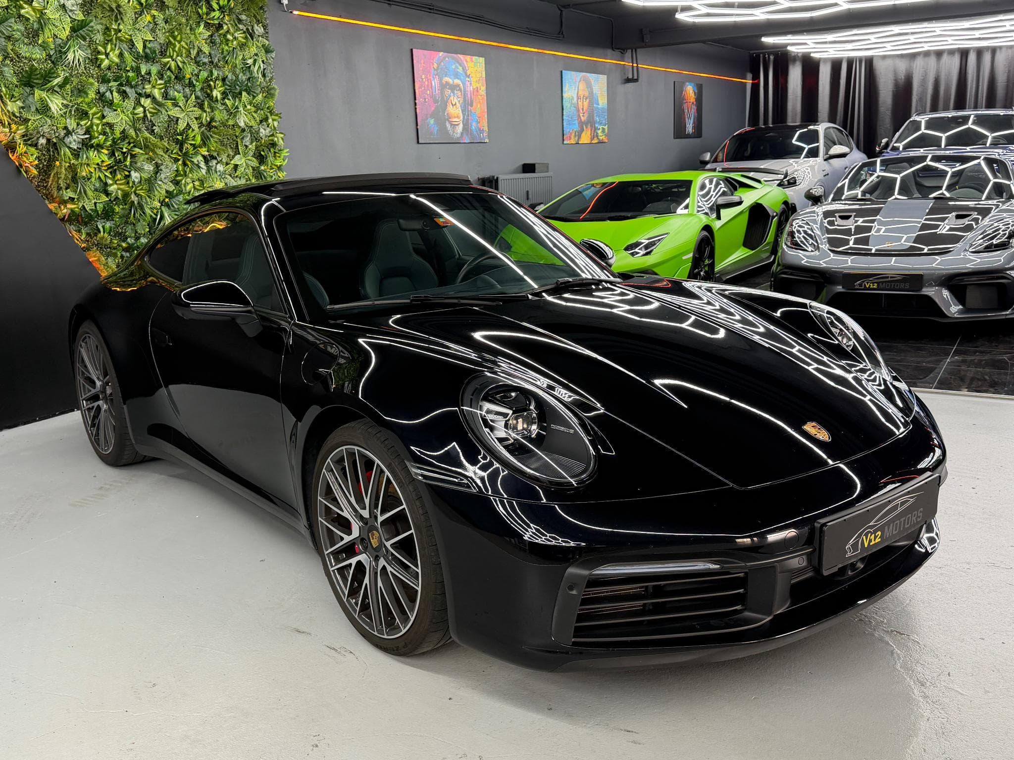 Porsche 911 Carrera 4S Burmester Pano 360° ACC Pano (2022) - Photo 3
