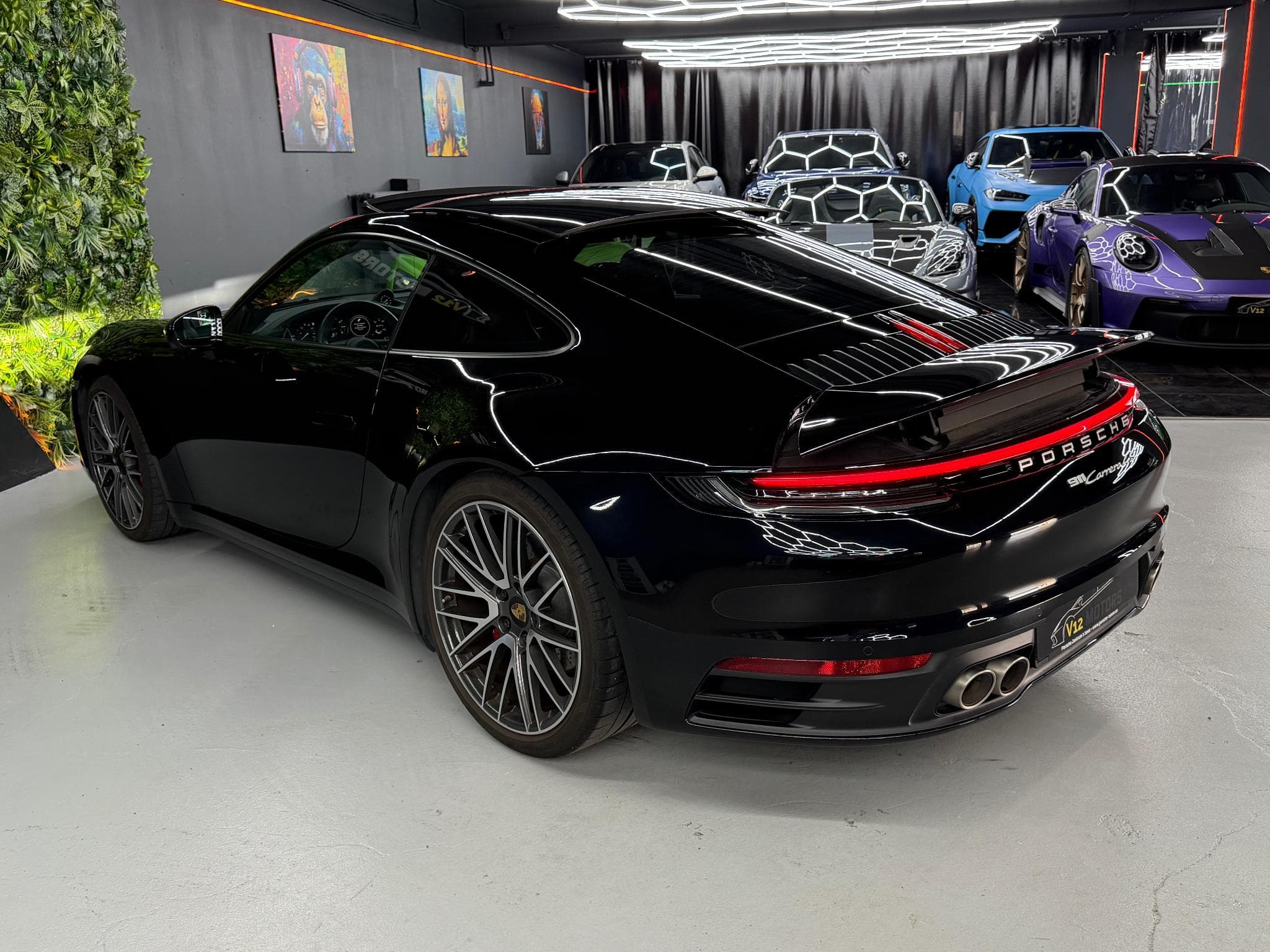Porsche 911 Carrera 4S Burmester Pano 360° ACC Pano (2022) - Photo 8