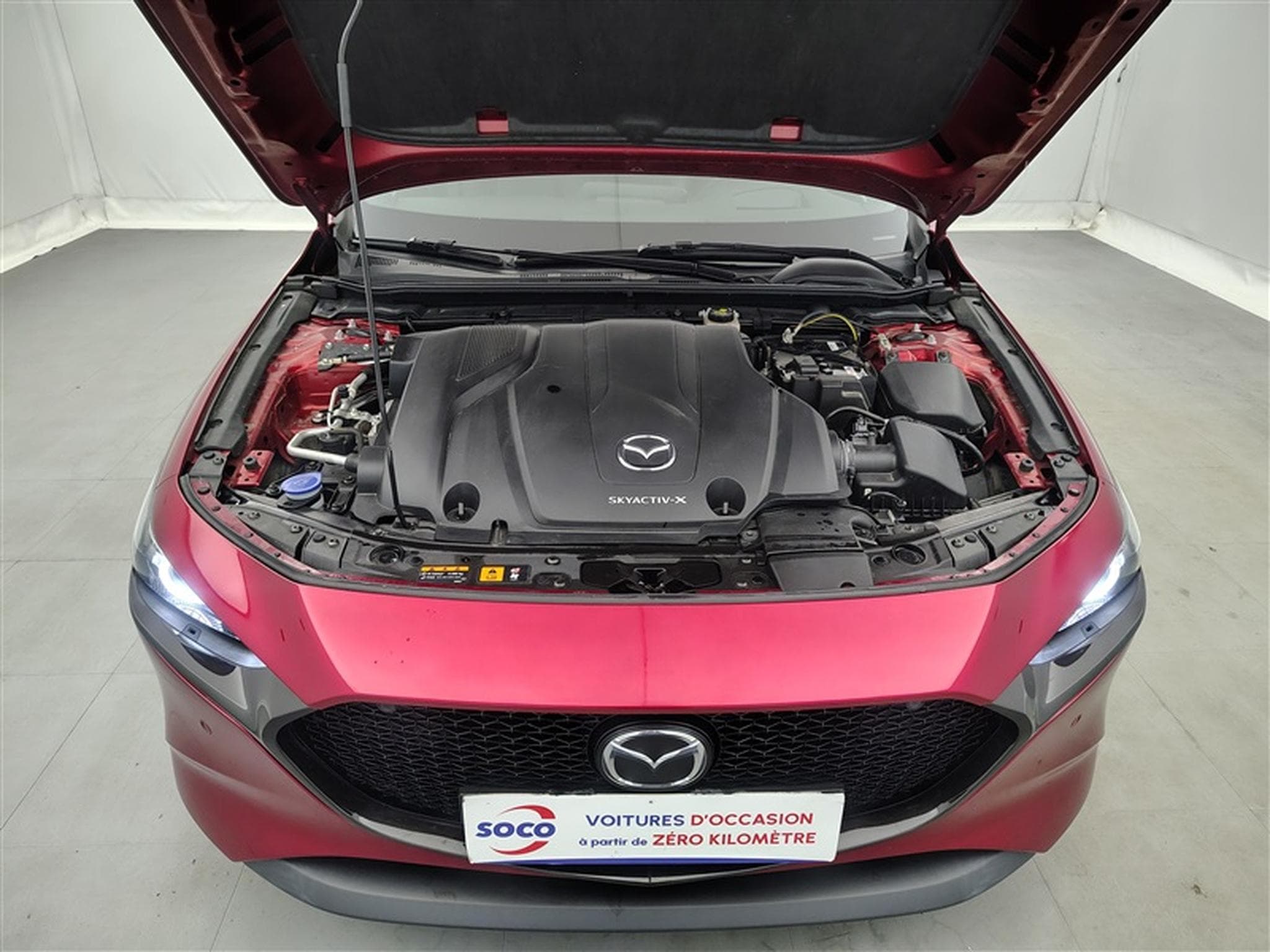 Mazda Mazda3 SKYACTIV-X  HOMURA  2.0 AUTO Cuir/Siège élec. chauf./Navi... (2021) - Foto 18
