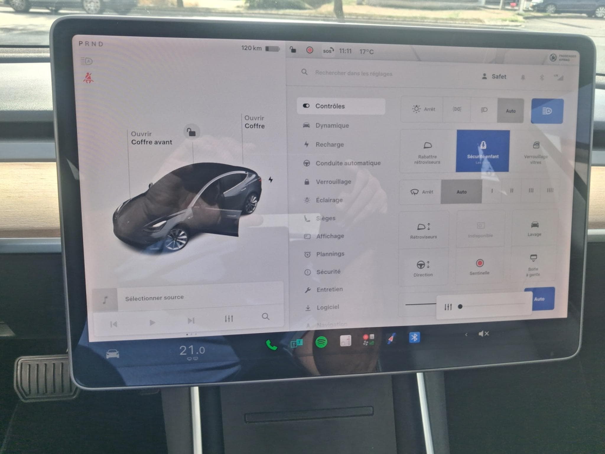 Tesla Model 3 DUAL MOTORS LONG RANGE *GARANTIE 36 MOIS* (2020) - Photo 8