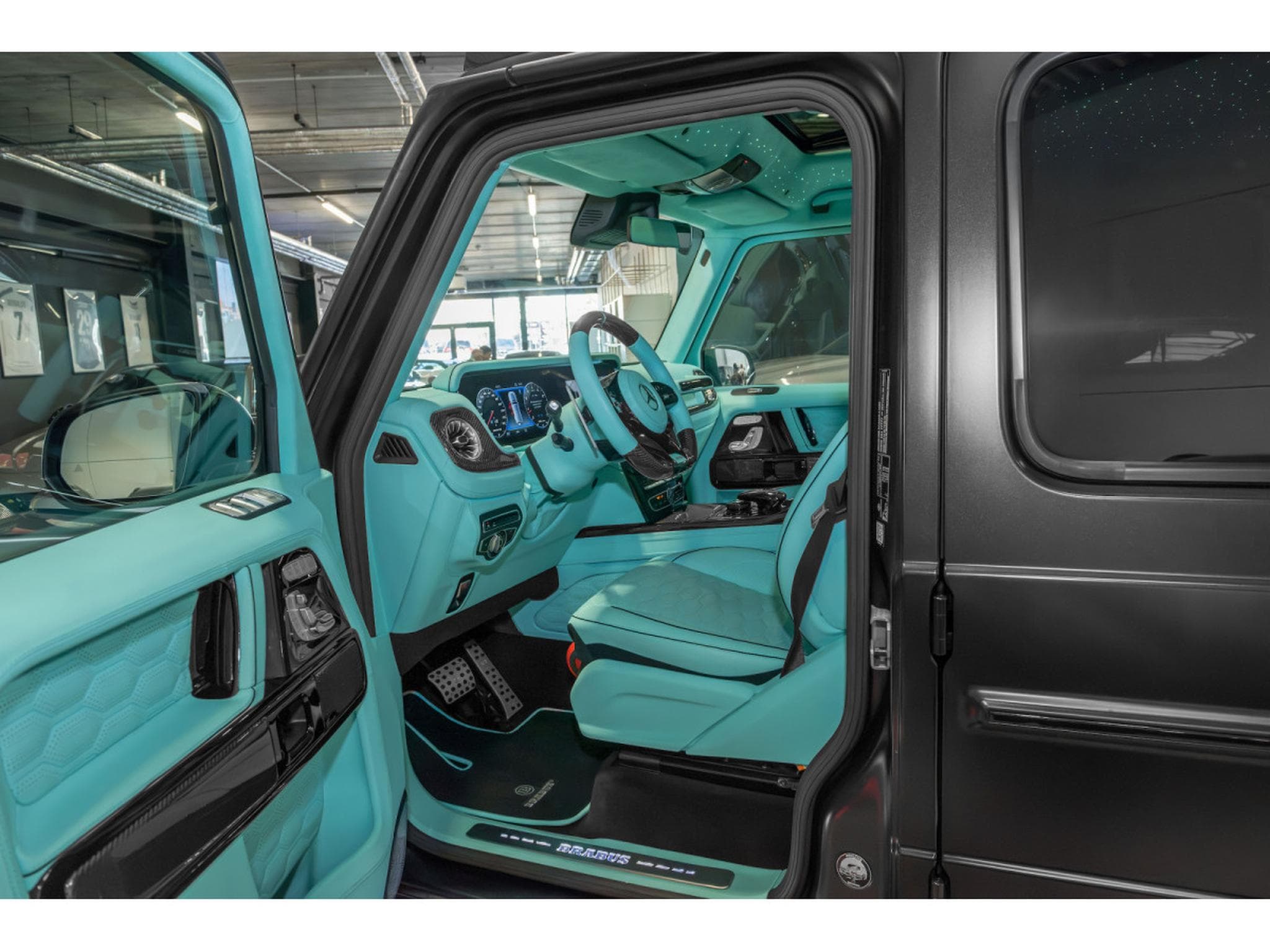 Mercedes G 63 AMG G800 BRABUS WIDESTAR EDITION ORIGINALE /TIFFANY BLUE (2021) - Foto 4