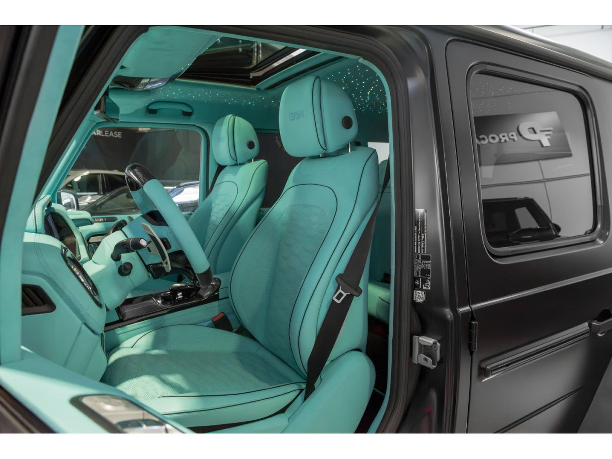 Mercedes G 63 AMG G800 BRABUS WIDESTAR EDITION ORIGINALE /TIFFANY BLUE (2021) - Foto 15