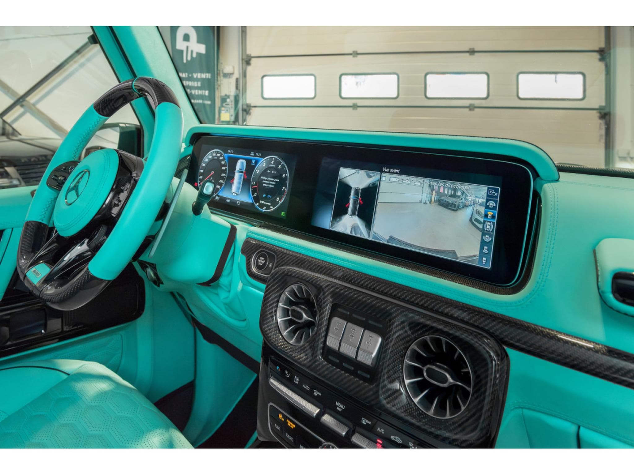 Mercedes G 63 AMG G800 BRABUS WIDESTAR EDITION ORIGINALE /TIFFANY BLUE (2021) - Foto 16