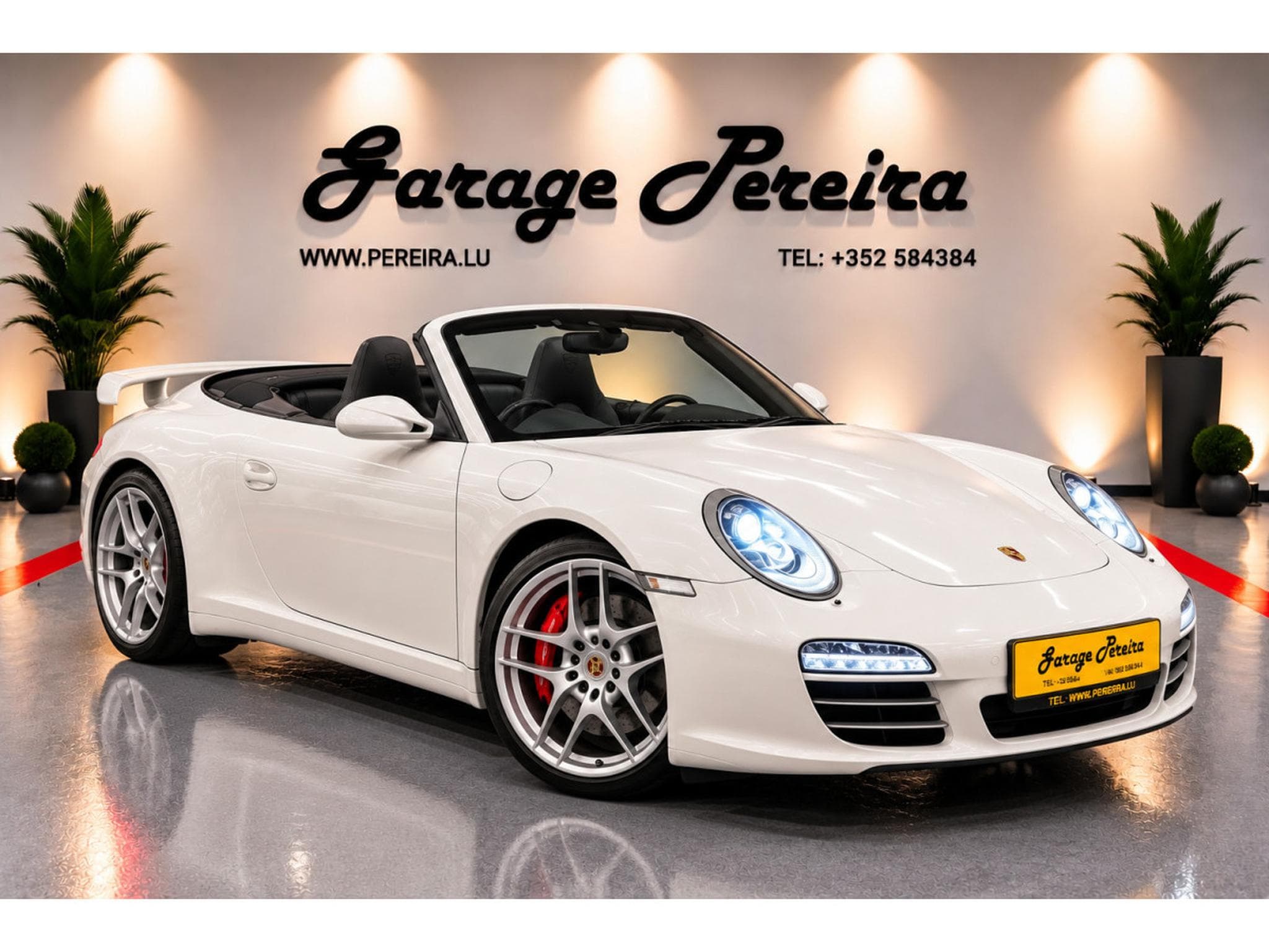 Porsche 911 997 phase 2 Carrera 4S Cabriolet Cuir Gps Carnet complet (2009) - Photo 1
