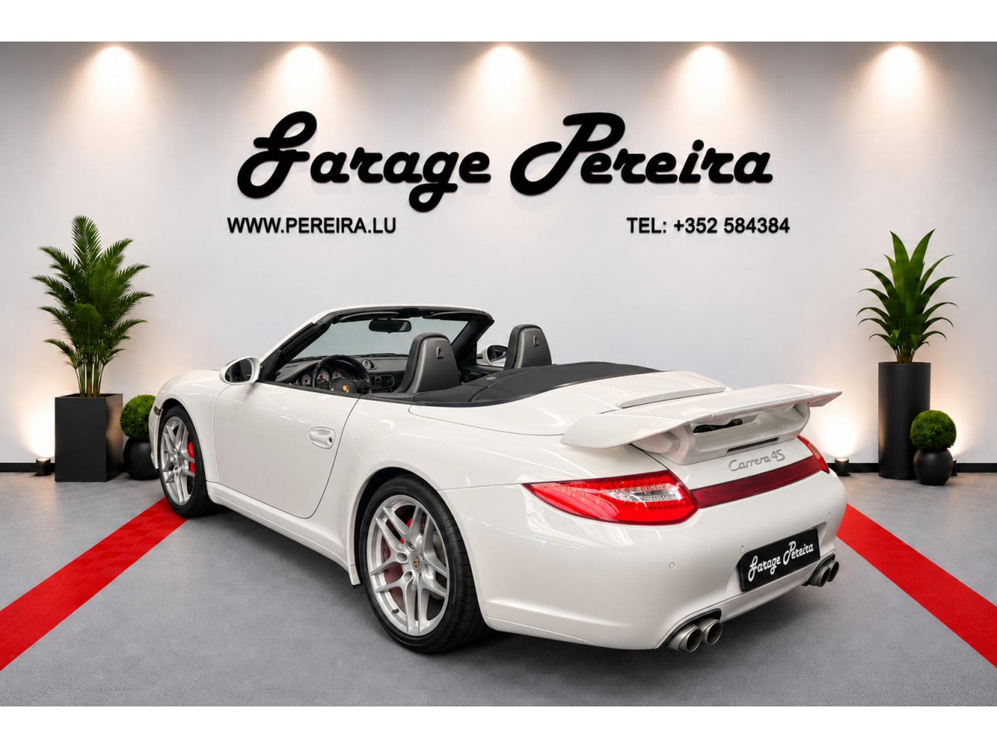 Porsche 911 997 phase 2 Carrera 4S Cabriolet Cuir Gps Carnet complet (2009) - Photo 3