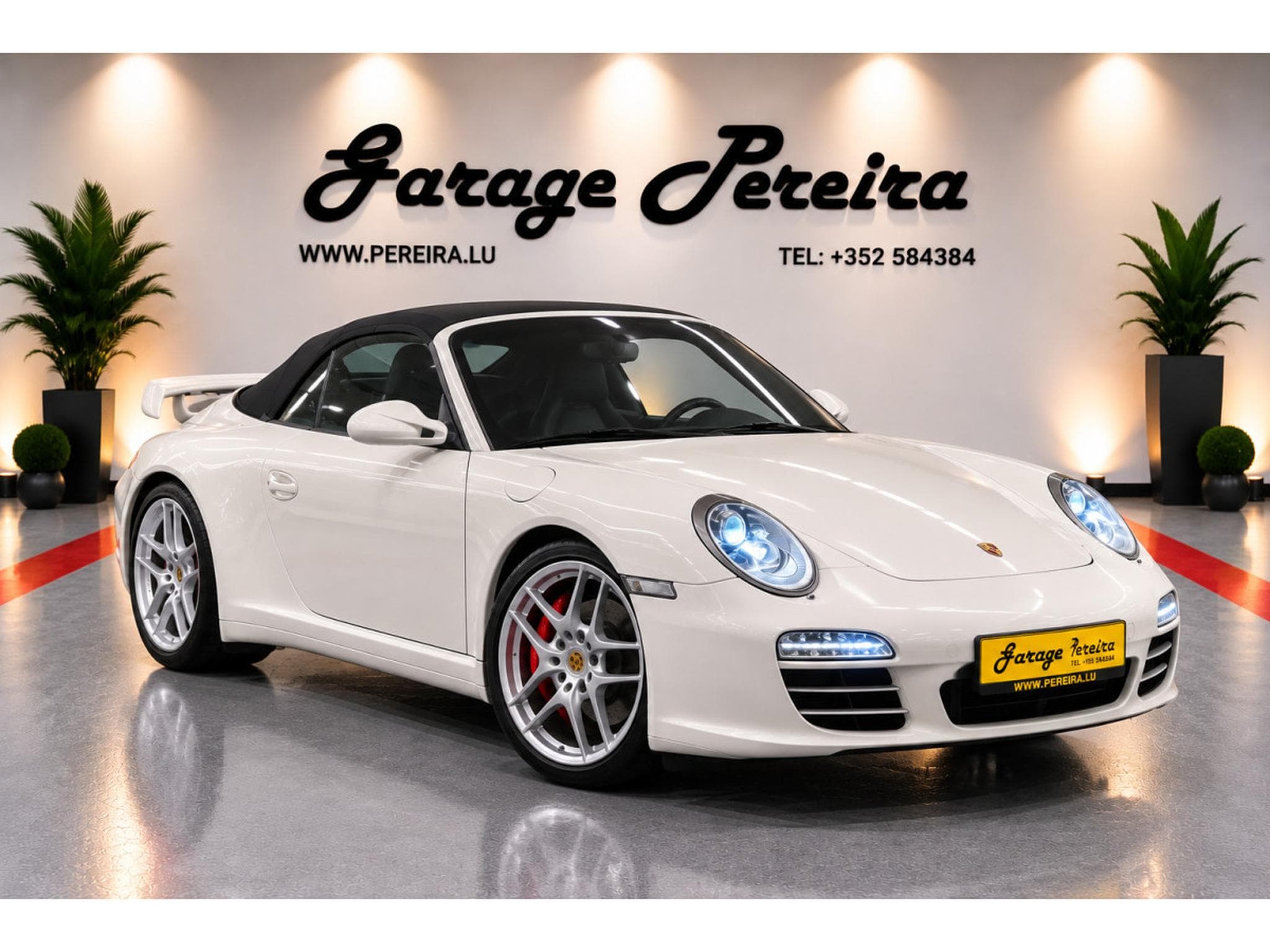 Porsche 911 997 phase 2 Carrera 4S Cabriolet Cuir Gps Carnet complet (2009) - Photo 4