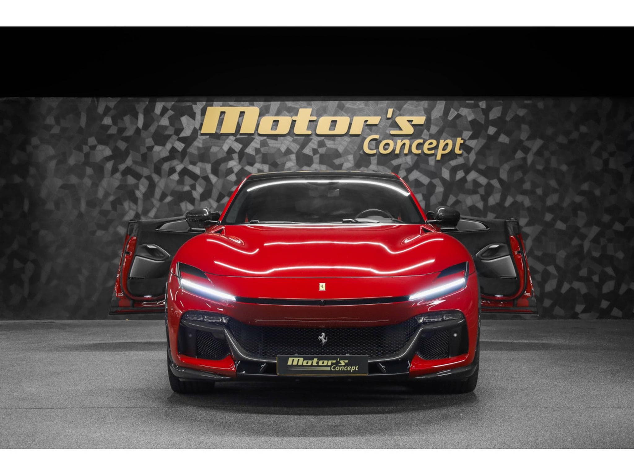 Ferrari Purosangue V12 - ROSSO MUGELLO / FULL CARBONE (2025) - Photo 4
