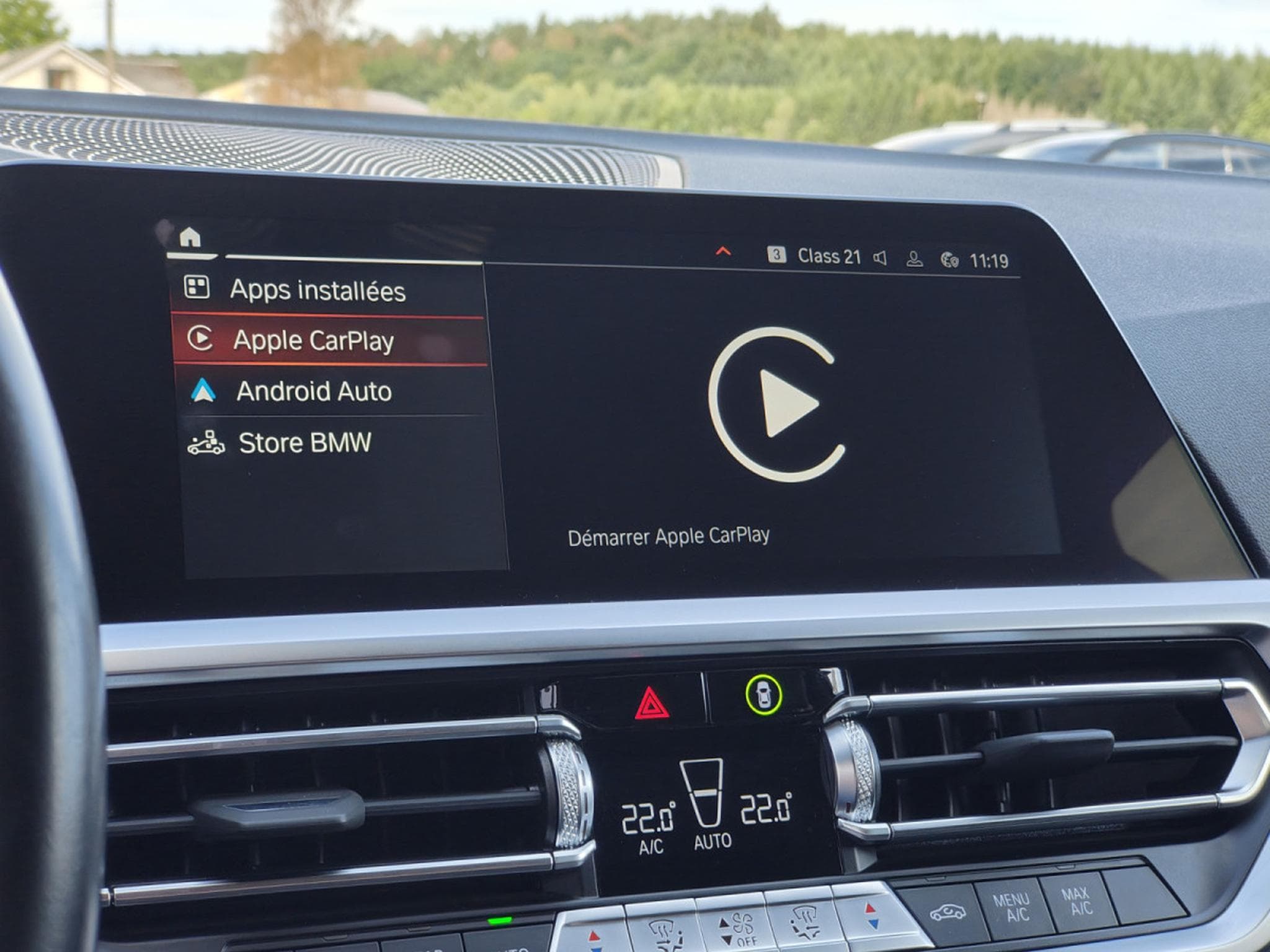 BMW 318 318iA PACK M CARPLAY GPS CAMERA ECLAIRAGE AMBIANCE (2021) - Foto 16