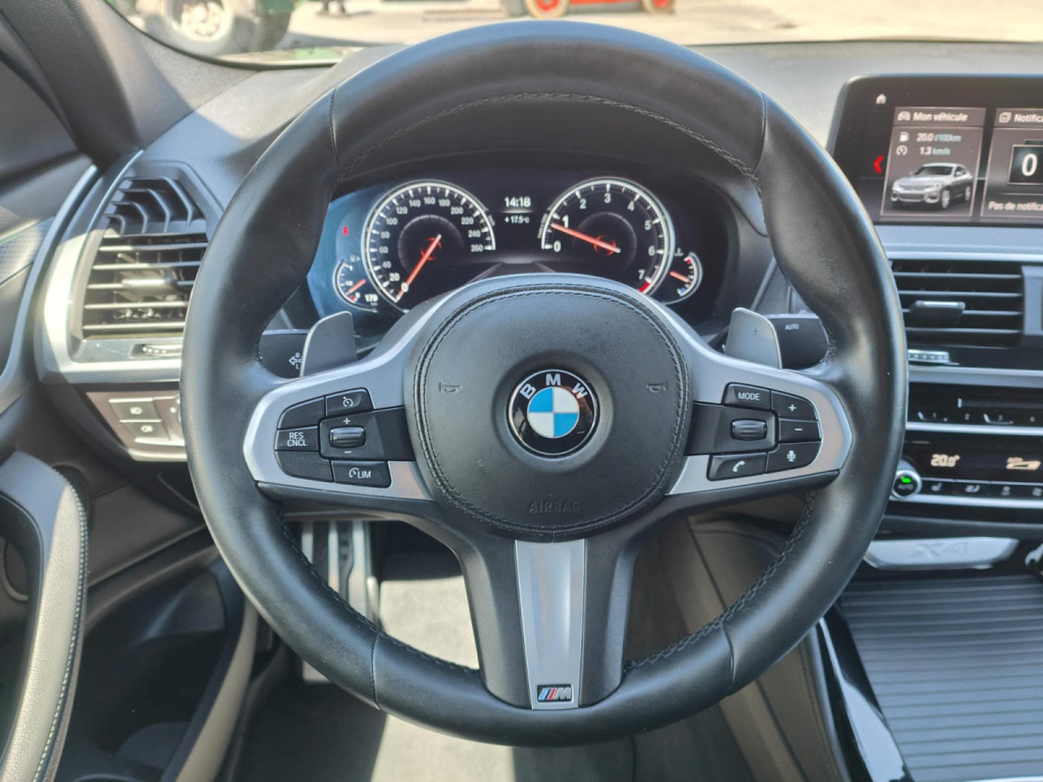 BMW X4 20I XDRIVE PACK M GPS CAMERA CUIR SIEGES CHAUFFANTS (2019) - Foto 17