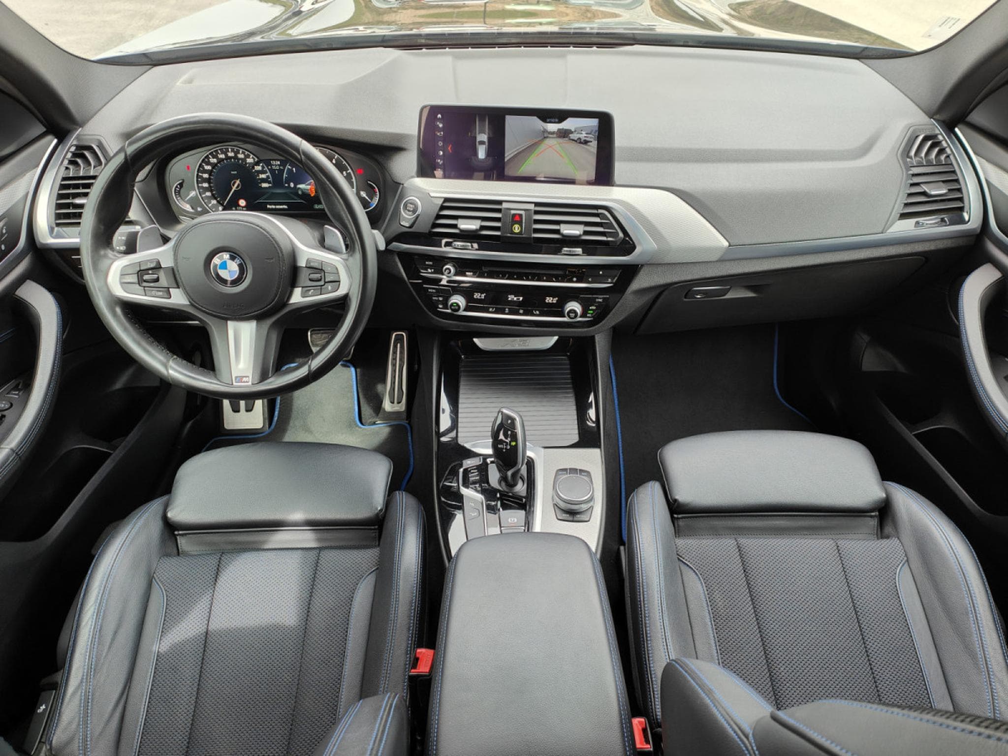 BMW X3 X3 XDRIVE20i PACK M CUIR BLUETOOTH ATTELAGE ELEC (2018) - Foto 12