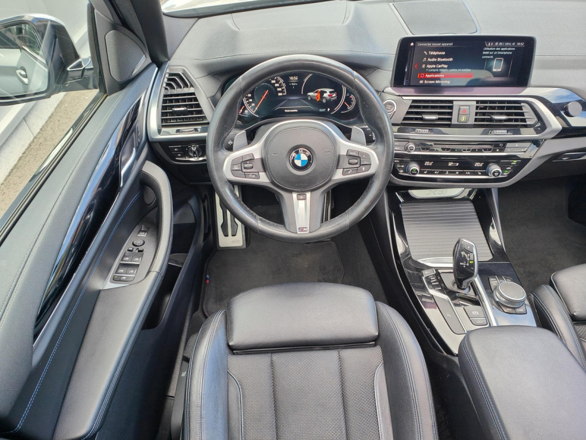 BMW X3 SDRIVE 18D PACK M CARPLAY CAMERA TOIT PANO OUVRANT SIEGES ET (2020) - Foto 15