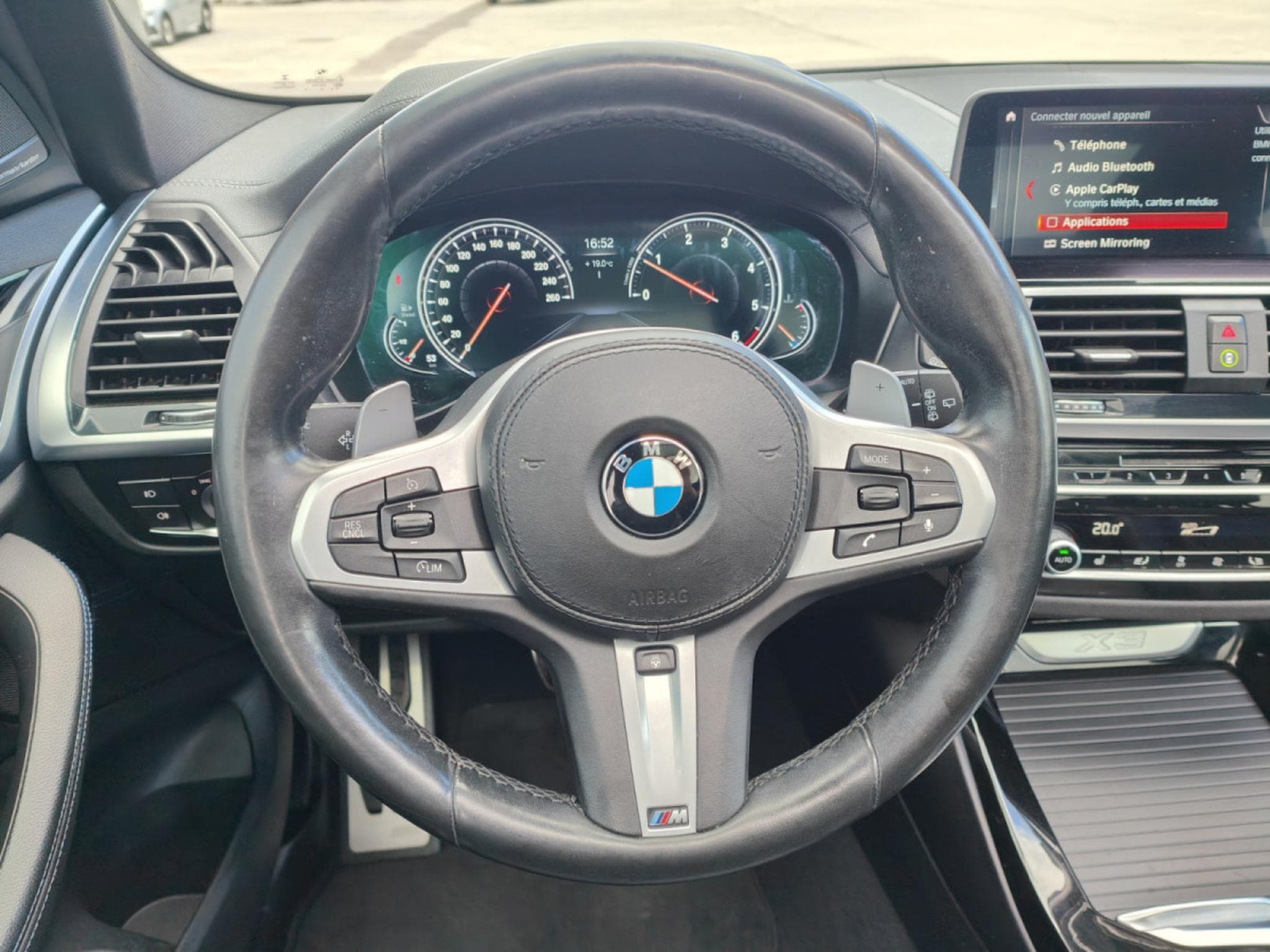 BMW X3 SDRIVE 18D PACK M CARPLAY CAMERA TOIT PANO OUVRANT SIEGES ET (2020) - Foto 16