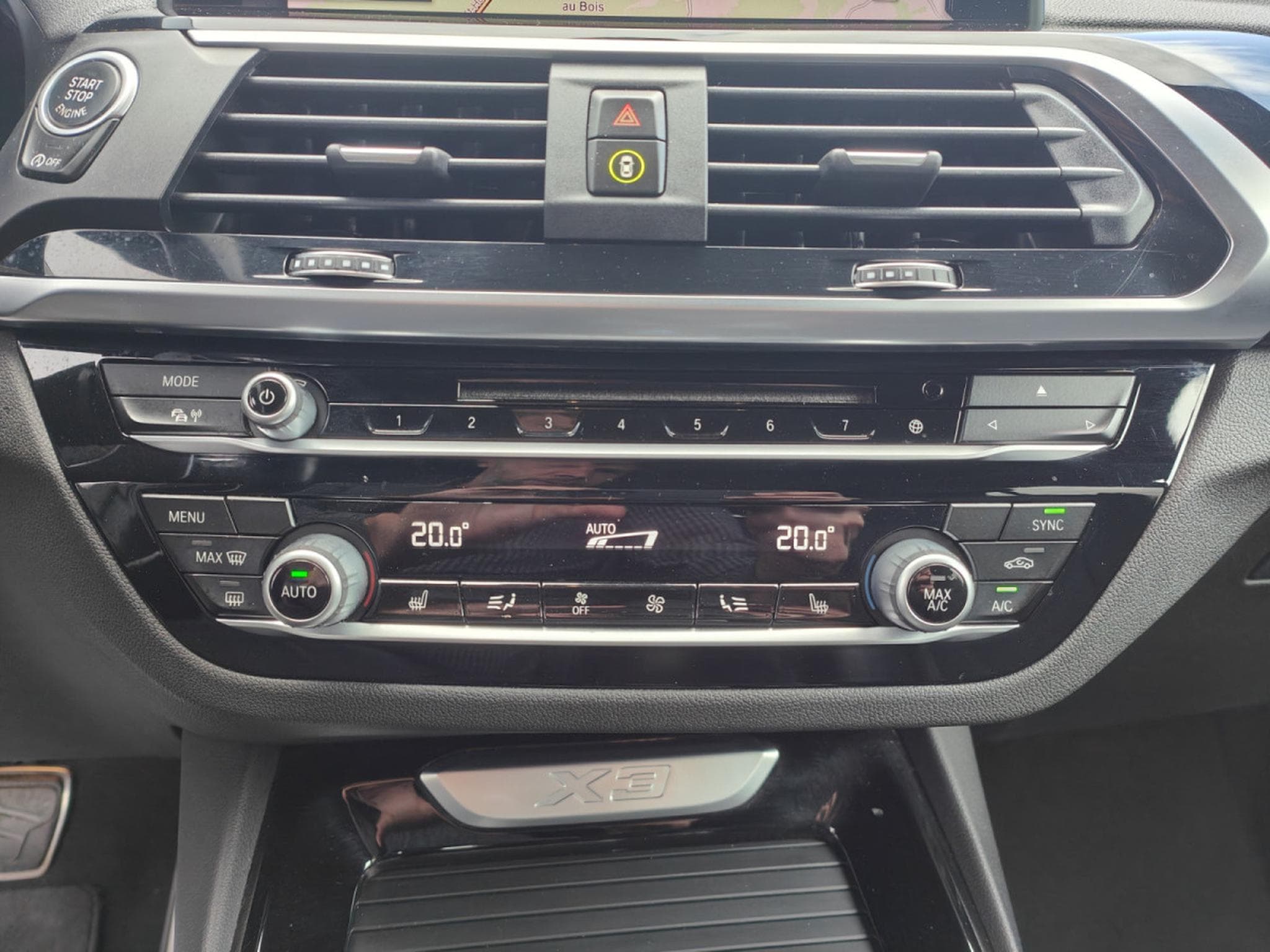 BMW X3 SDRIVE 18D PACK M CARPLAY CAMERA TOIT PANO OUVRANT SIEGES ET (2020) - Foto 24