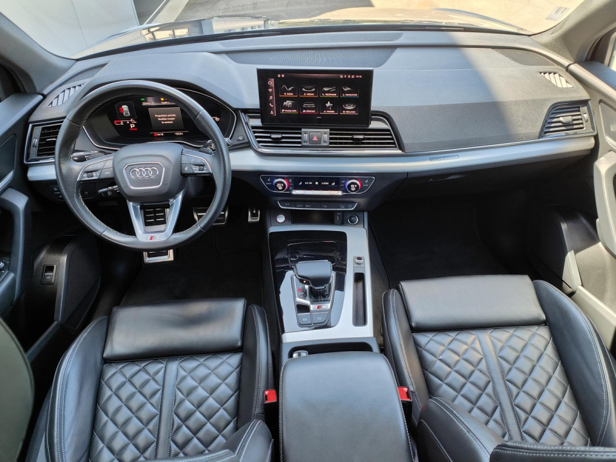 Audi SQ5 3.0 TDI V6 SPORTBACK CARPLAY TOIT OUV CAMERA SIEGES ELEC CHA (2023) - Foto 11