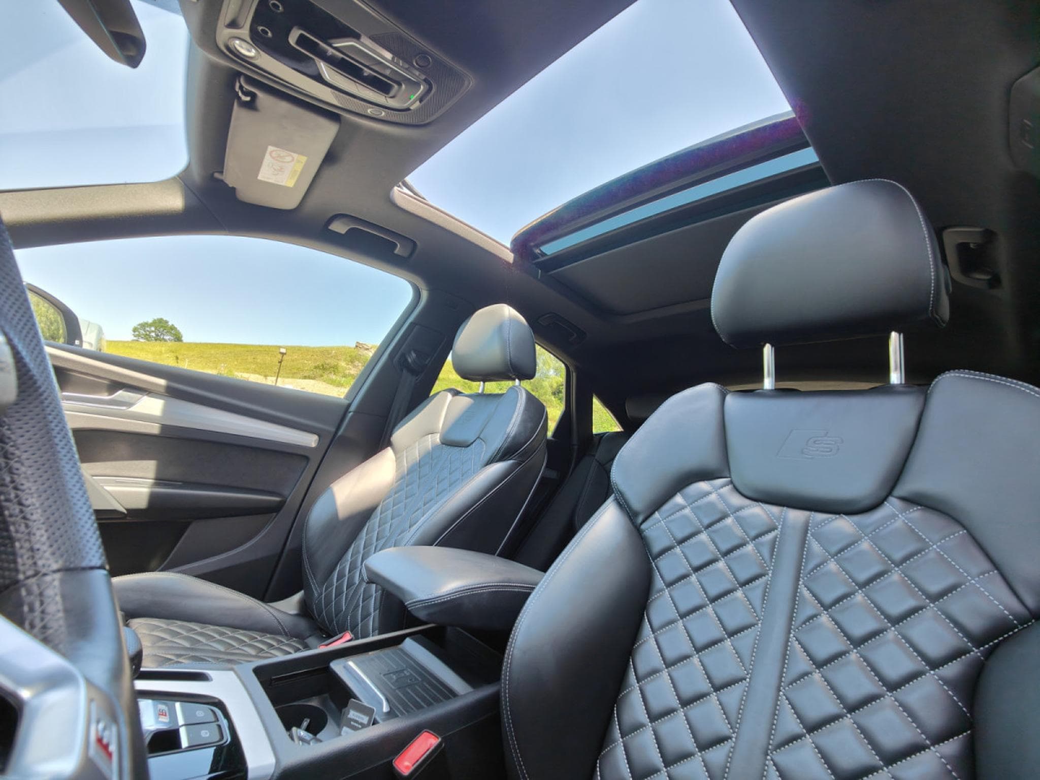 Audi SQ5 3.0 TDI V6 SPORTBACK CARPLAY TOIT OUV CAMERA SIEGES ELEC CHA (2023) - Foto 13