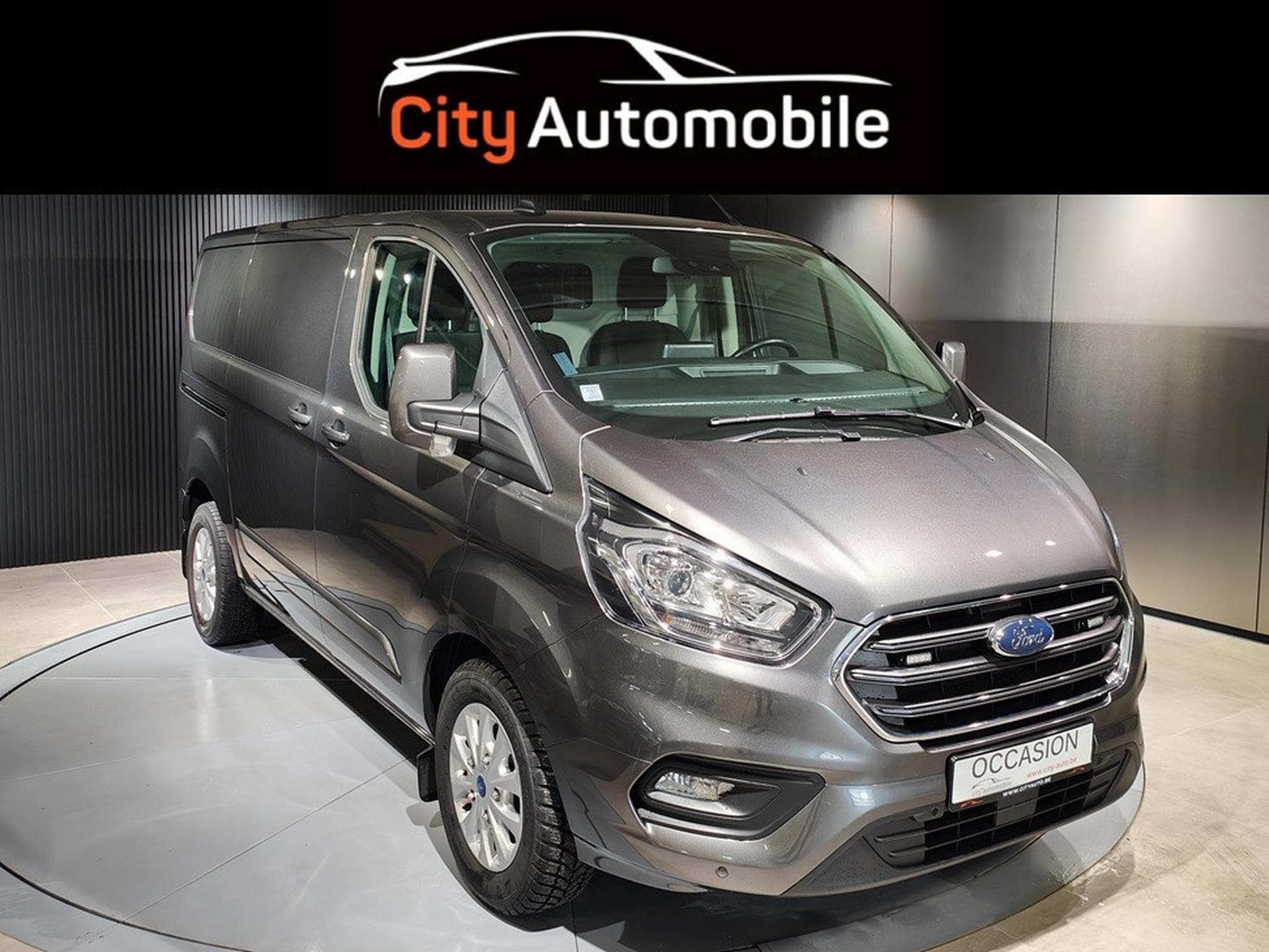 Ford Transit 2.0 TDCI BOITE AUTO 3PLACES CAMERA CARPLAY CRUISE ATTELAGE (2023) - Foto 1
