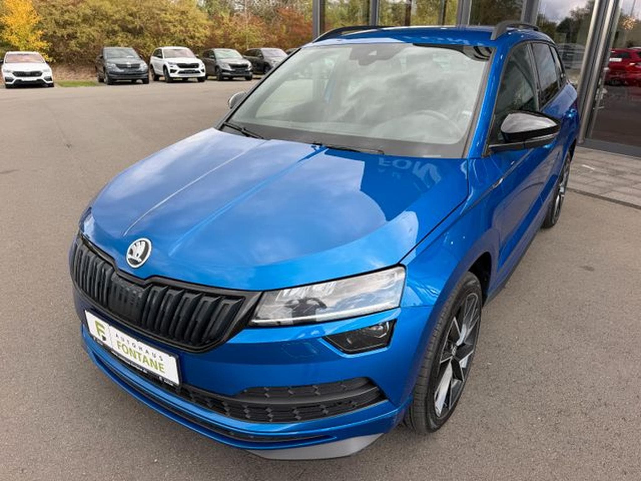 Skoda Karoq Karoq 2,0TDi Sportline 4x4 AHK Leder Canton ACC (2020) - Photo 2