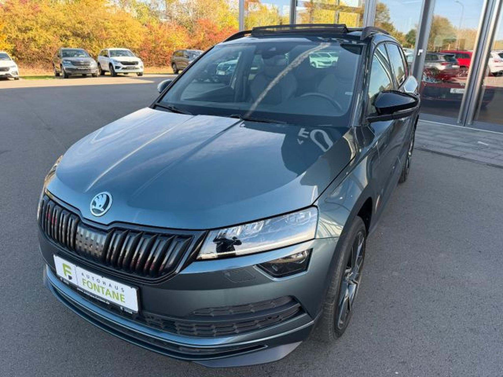 Skoda Karoq Karoq 2,0TSi Sportline 4x4 Pano Teilleder 19"Can (2021) - Photo 2