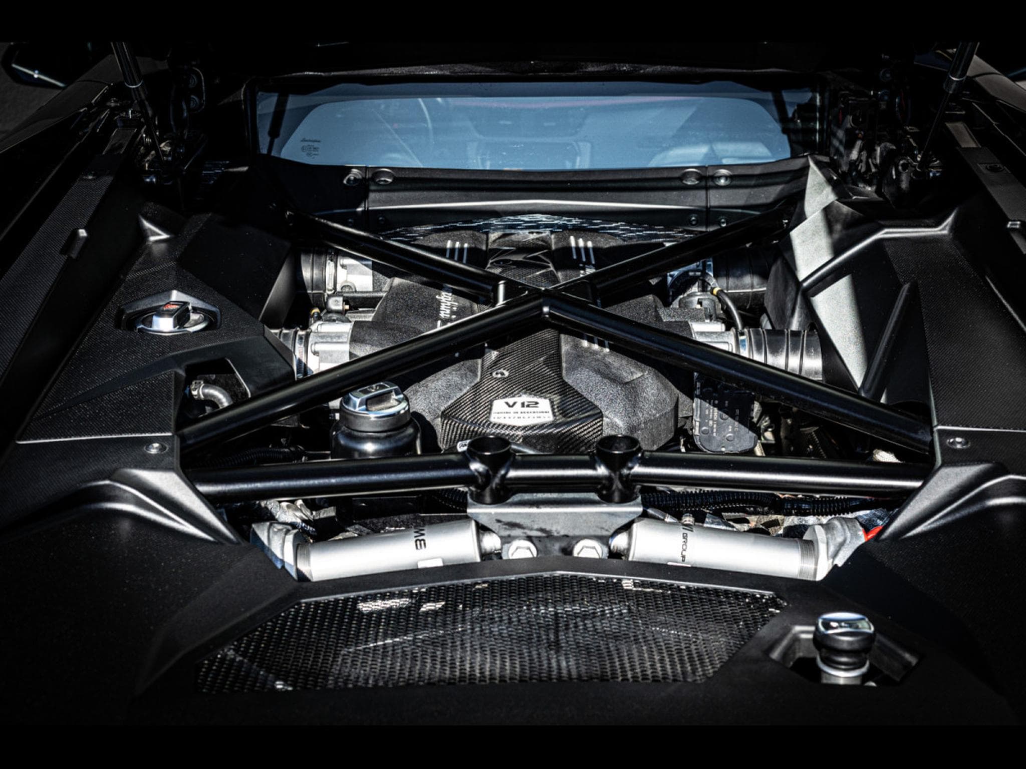 Lamborghini Aventador S COUPE 6.5 V12 (740 CH) - NERO PEGASO - WARRANTY 08/2028 - (2019) - Photo 24