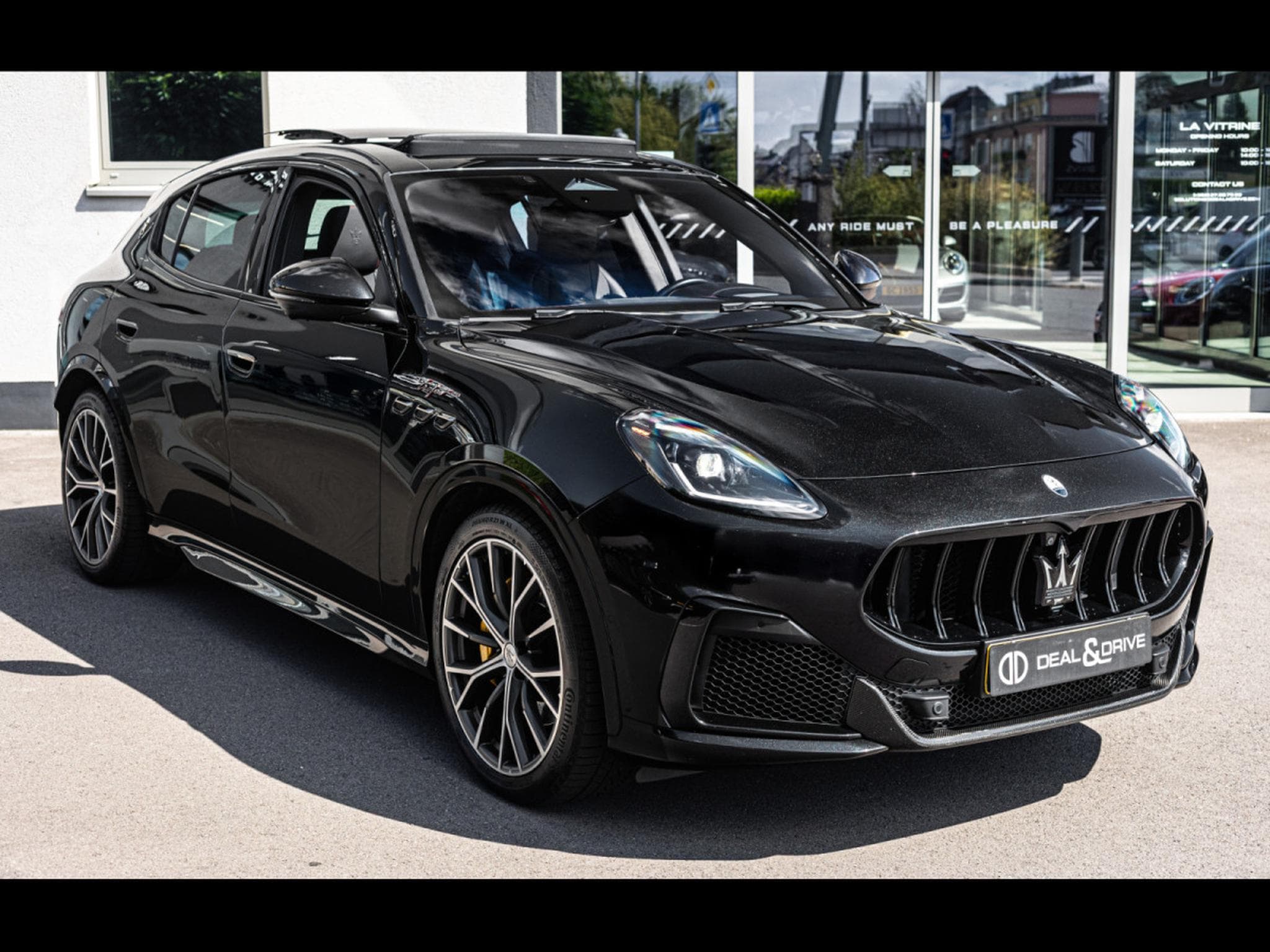 Maserati Grecale TROFEO V6 AWD (530 CH) - NERO TEMPESTA - MASERATI WARRANTY 1 (2022) - Photo 6
