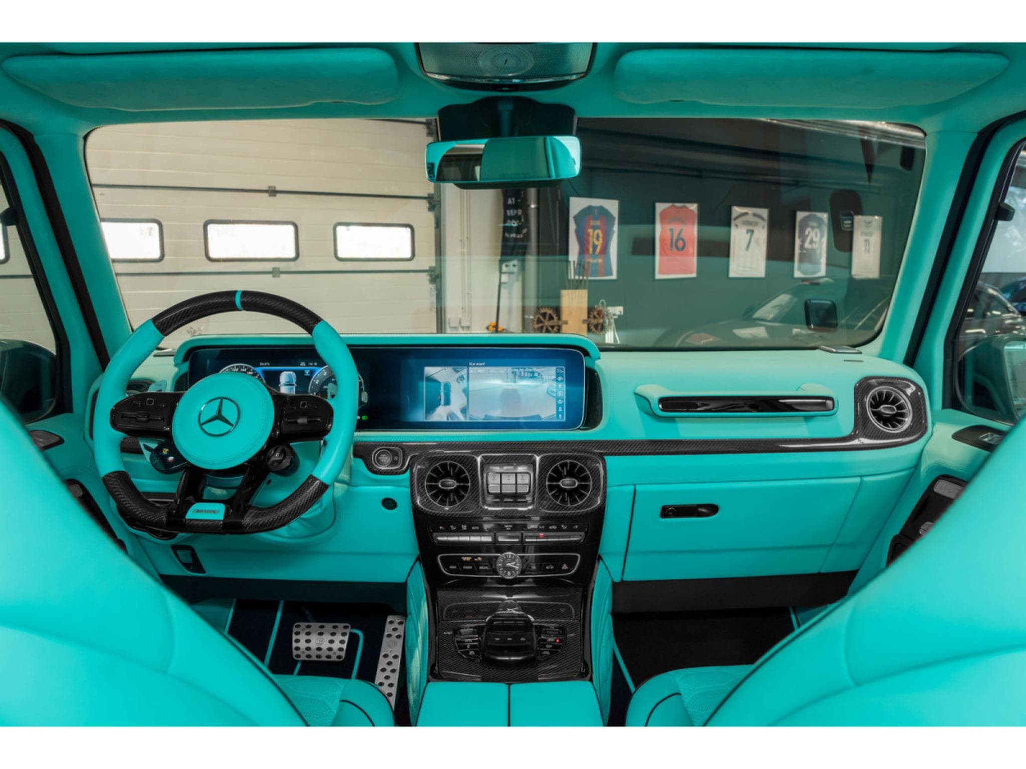 Mercedes G 63 AMG G800 BRABUS WIDESTAR EDITION ORIGINALE /TIFFANY BLUE (2021) - Photo 2