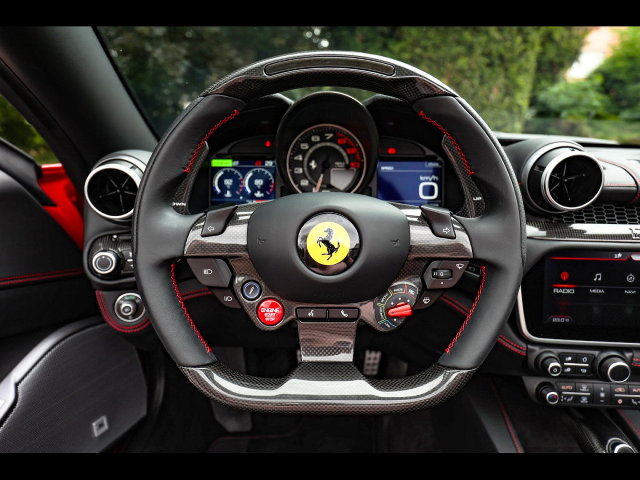 Ferrari Portofino M 3.9 V8 (620 CH) - ROSSO CORSA (2022) - Photo 22