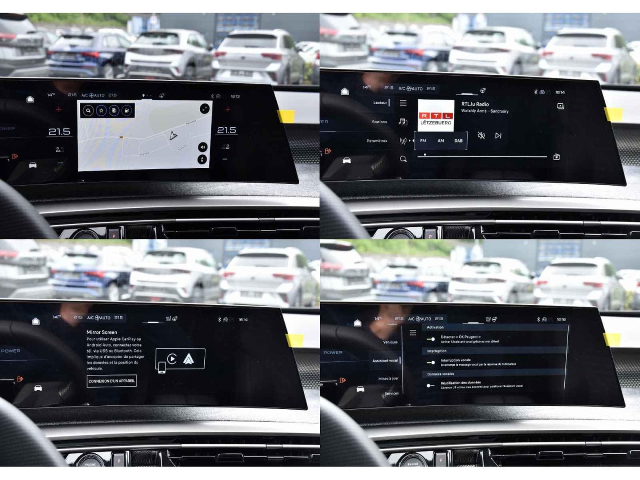 Peugeot 5008 GT Hybrid 145 e-DCS6 7 Pl. ACC CAM NEUF (2026) - Photo 11