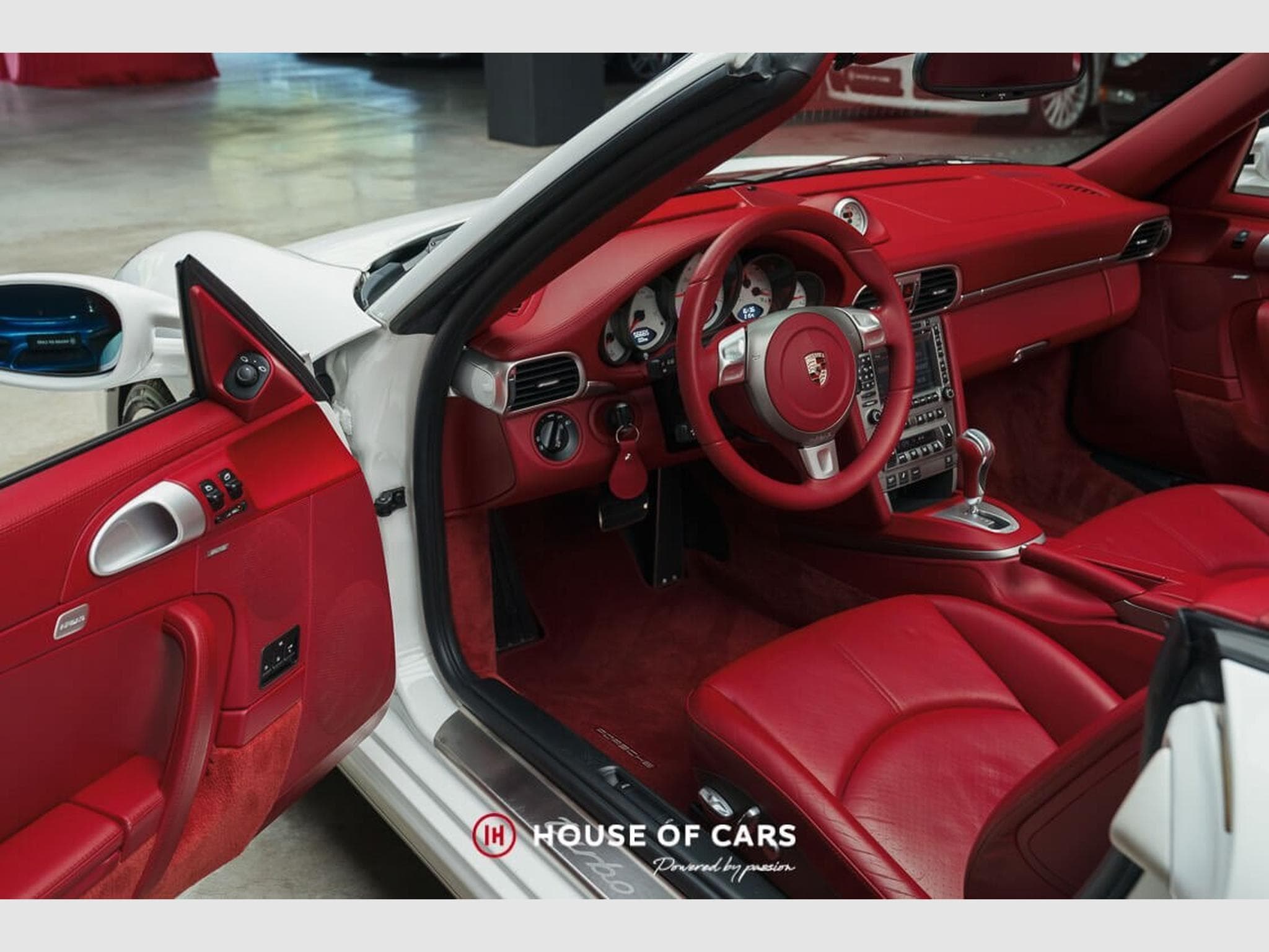 Porsche 997 .1 TURBO CABRIOLET TIPTRONIC 1ST PAINT - 1 OF 4.282EX* (2008) - Photo 12