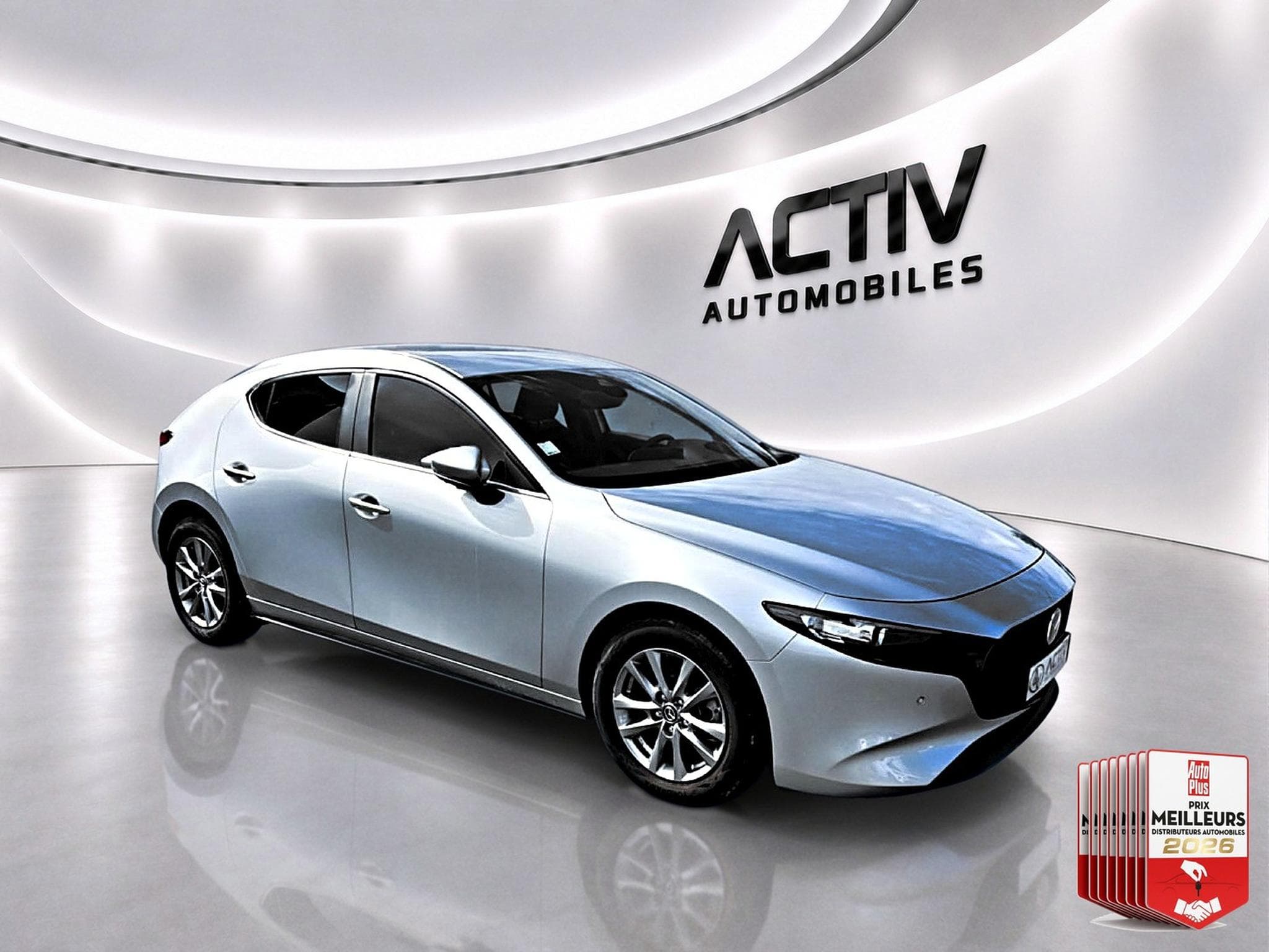 Mazda Mazda3 2.0 E-SKYACTIV-G M-HYBRID 122 BUSINESS EXECUTIVE BVA 2022 (2023) - Photo 3