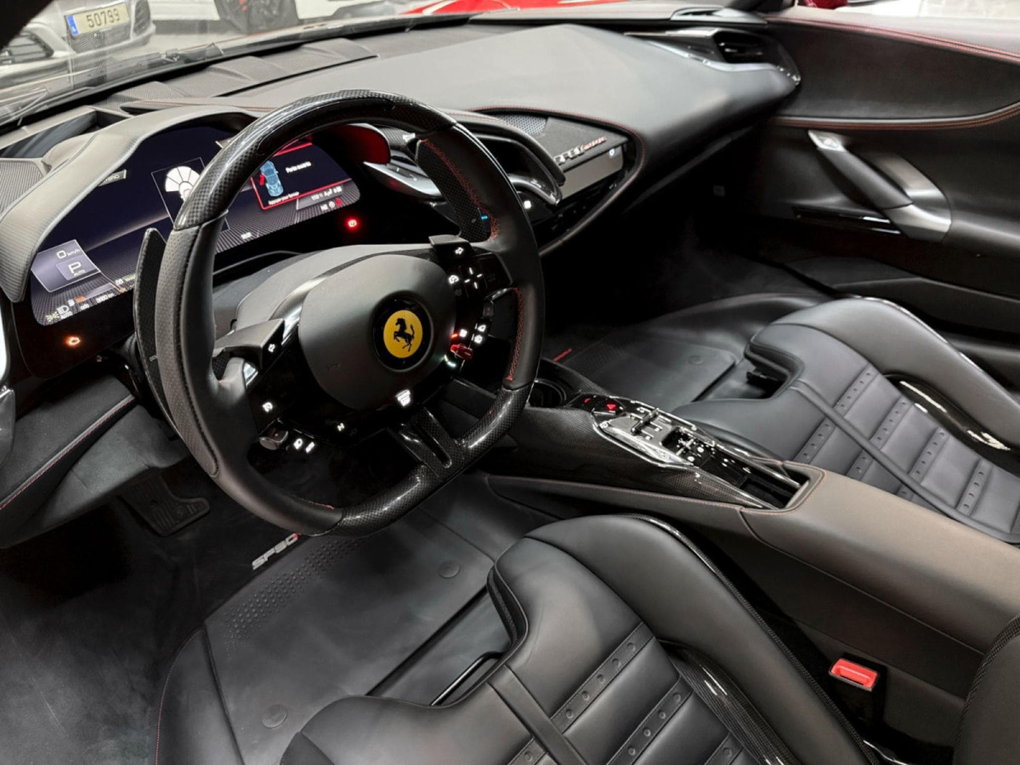 Ferrari SF90 Racing Seats / Carbon / Lift / JBL (2022) - Photo 9