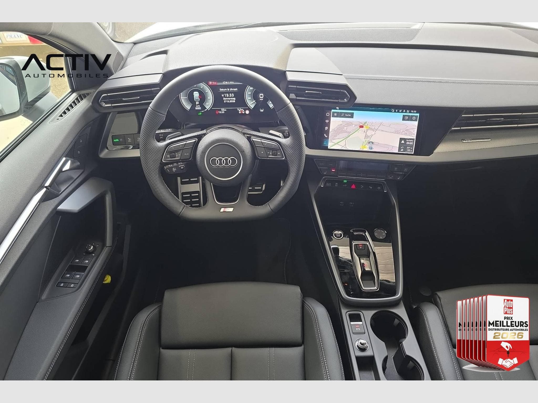 Audi A3 45 TFSI e Hybride rechargeable 272 S tronic 6 S line (2026) - Photo 12