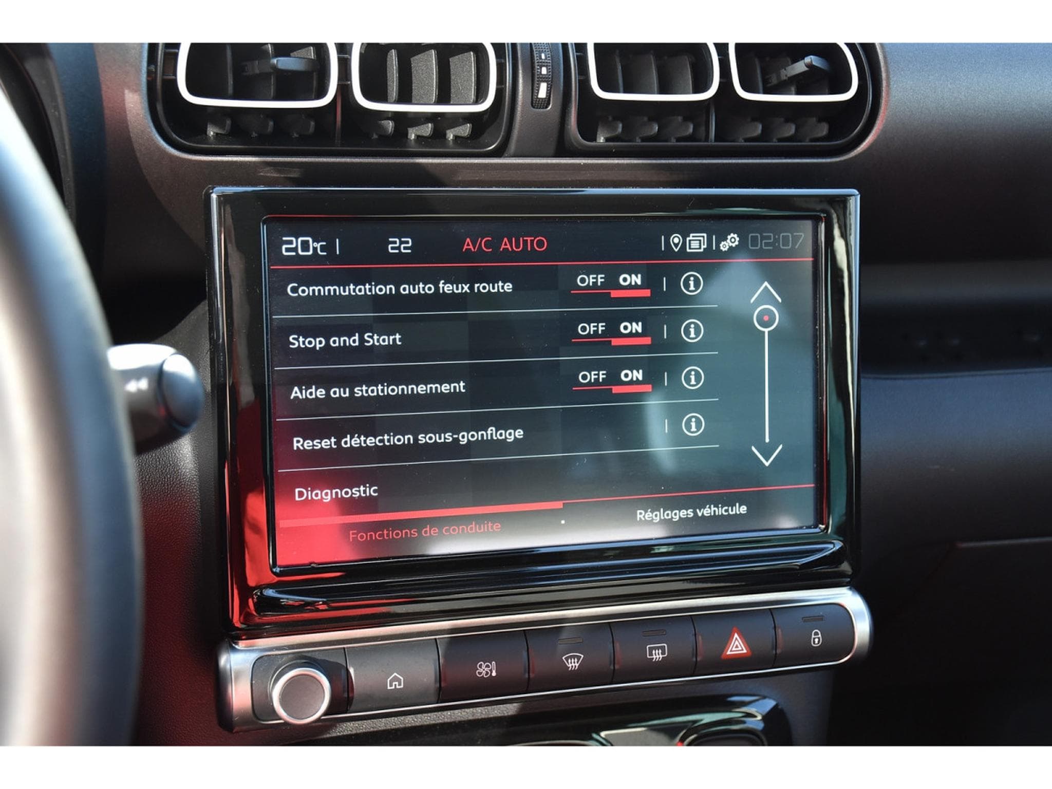 Citroën C3 Aircross 1.2 PureTech 110 MAX REGUL GPS LANE HUD GRIP CAM JA17 1°MAIN (2024) - Foto 12
