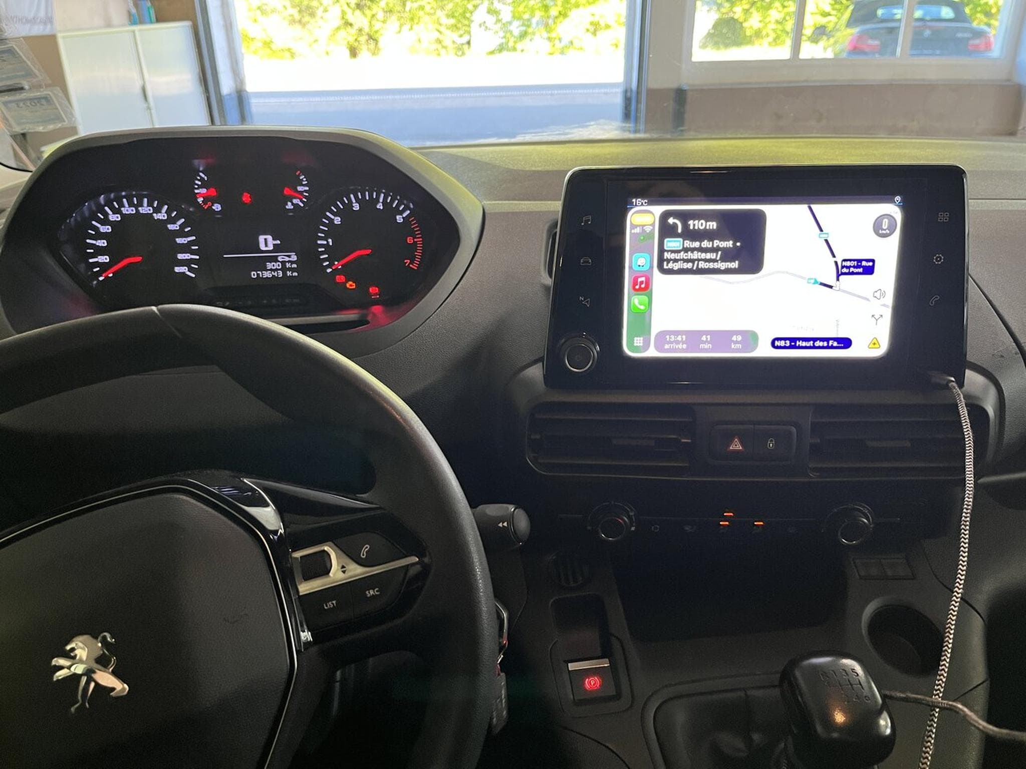 Peugeot Partner PARTNER utilitaire 3 places - Cameras - Carplay - Garantie ! (2022) - Foto 14