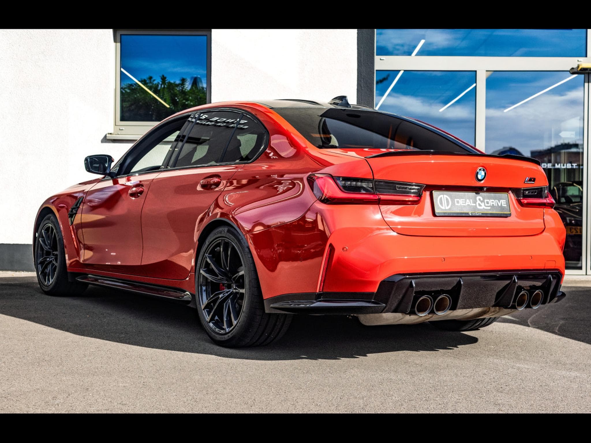 BMW M3 COMPETITION LIMOUSINE (G80) - TORONTO ROT METALLIC - PPF (2021) - Foto 3