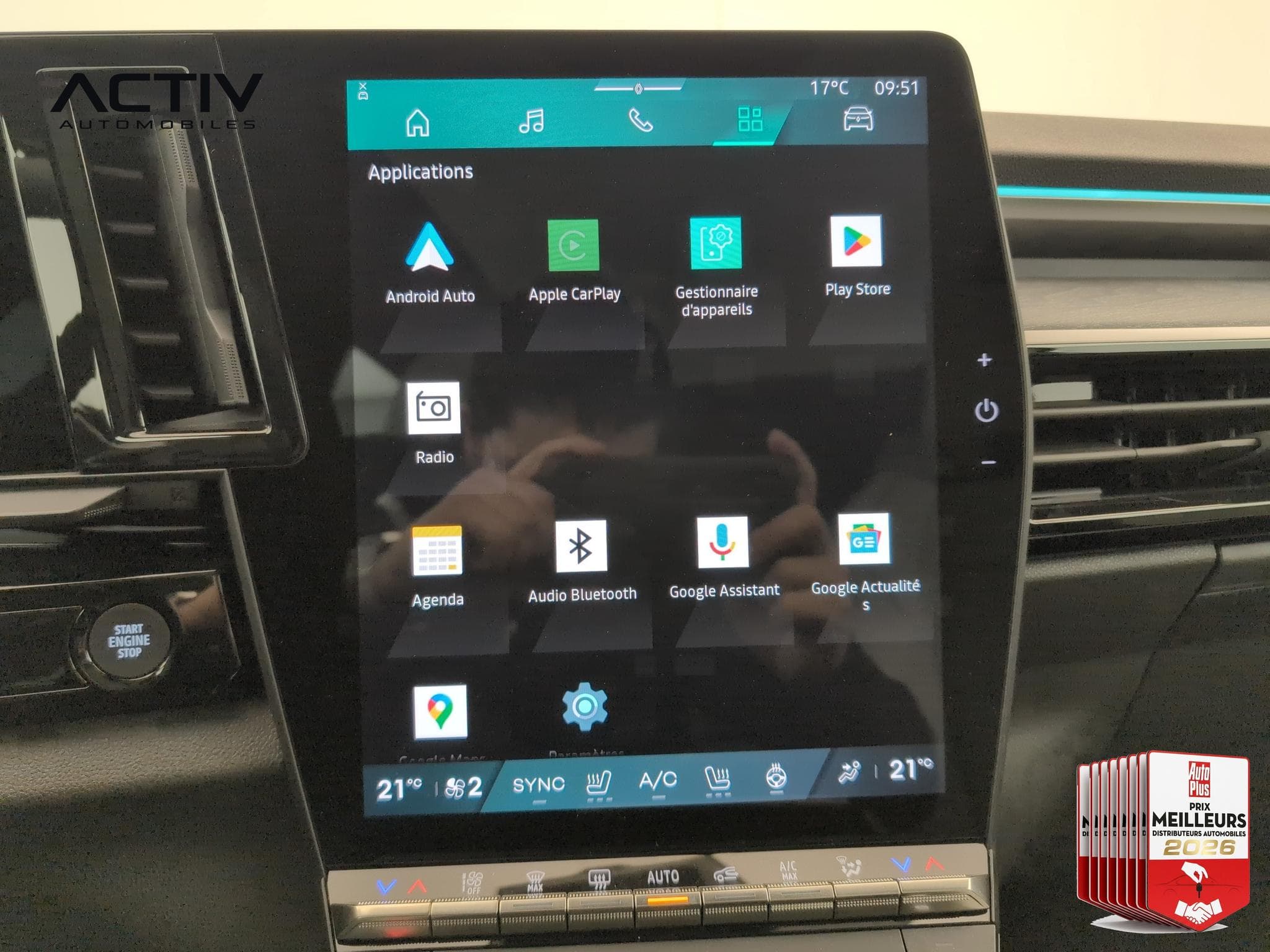 Renault Espace Espace full hybrid E-Tech 200 ch 7pl Iconic (2026) - Foto 21
